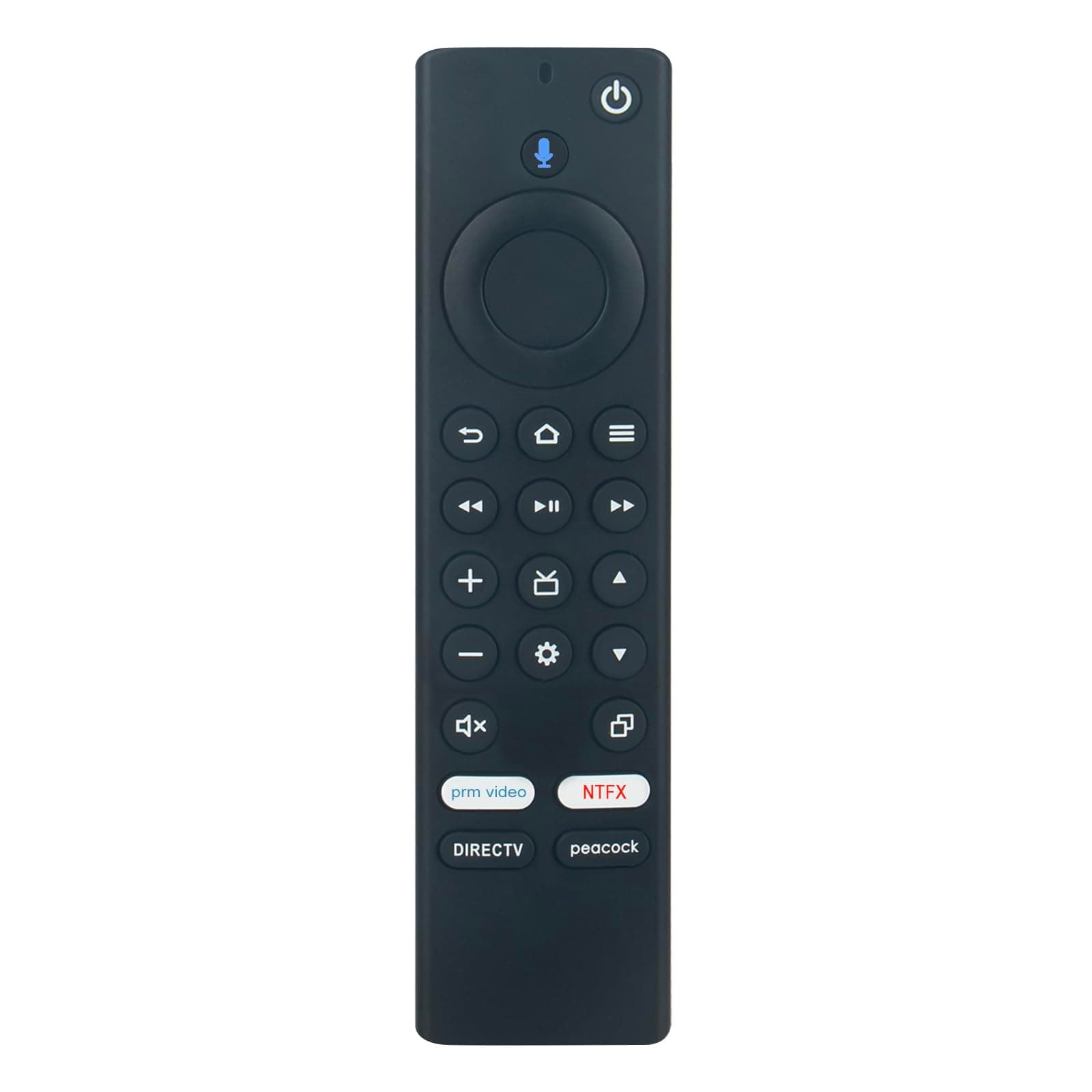 Replacement Remote Control fit for Insignia 43-75-inch Class F30 Series LED 4K UHD Smart TV NS-43F301NA25 NS-50F301NA24 NS-55F301NA25 NS-58F301NA25 NS-65F301NA23, NS-70F301NA23 NS-75F301NA22