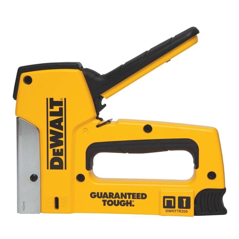 DeWalt DWHTTR350 HEAVY-DUTY ALUMINUM STAPLER/BRAD NAILER One Size Modern Staples