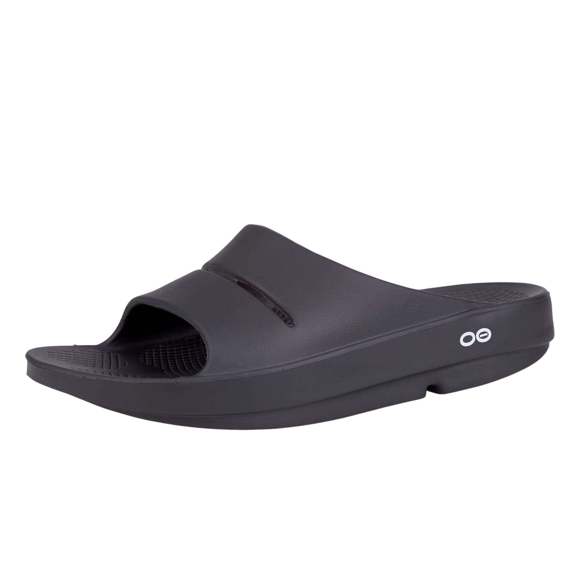 OOFOS OOahh Recovery Slide - Women’s and Men’s 13 Women/11 Men Black