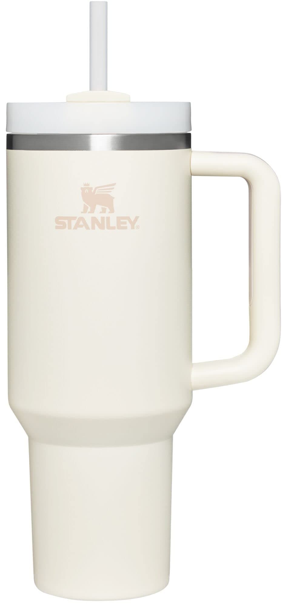 STANLEY Quencher H2.0 FlowState Stainless Steel Cream 40 Ounces 40 oz
