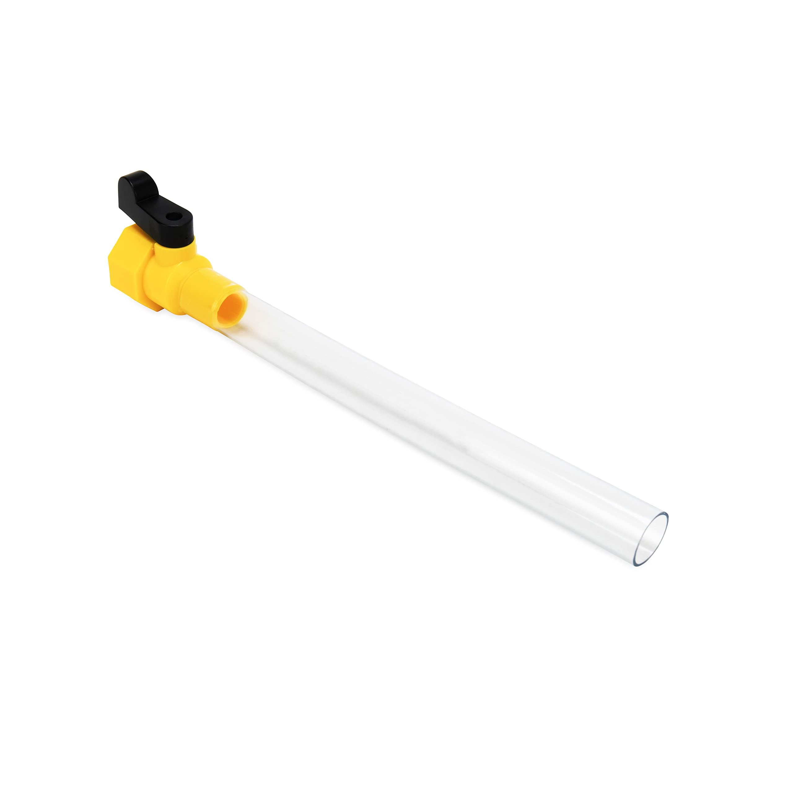 Camco RV Water Tank Filler with Shutoff Valve - Quickly and Efficiently Helps Fill Your Water Tank and Eliminate Line Backflow - Features a 5/8" Tube (40003) No Size