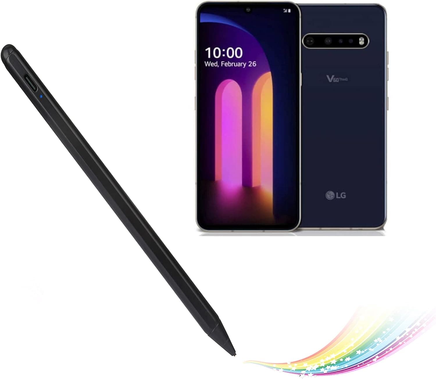 fro Lenovo Tab P12 Pro/P11 Pro Stylus Pen, Active Stylus Electronic Pen Compatible with Lenovo Tab P12 Pro/P11 Pro,Digital Pencil Sketching and Note-Taking Pens, Black