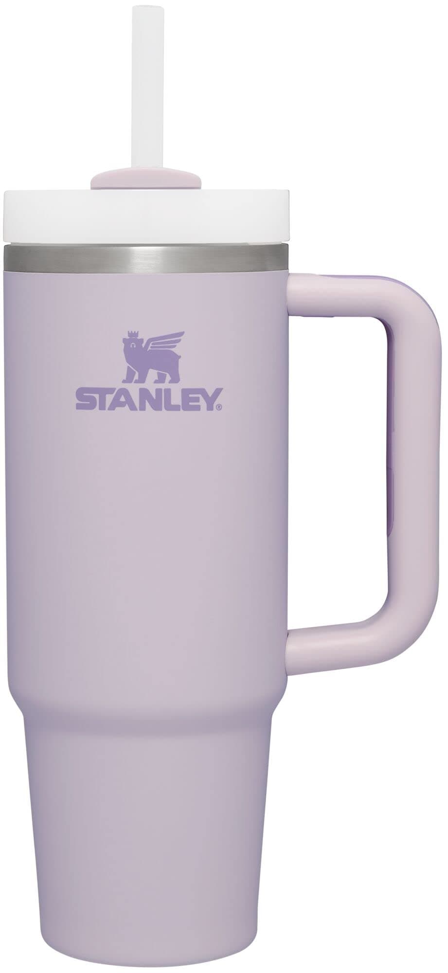 STANLEY Quencher H2.0 Tumbler with Handle and Straw 30 oz | Flowstate 3-Position Lid | Cup Holder Compatible for Travel | Insulated Stainless Steel Cup | BPA-Free | Orchid 30 Ounces Orchid