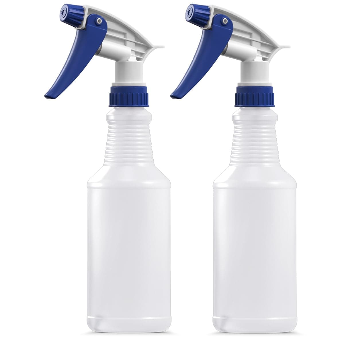 Bar5F Set of 2 Premium Empty 16 oz Spray Bottles, NBR Gasket - Superior Hydrocarbon Resistance - Ideal for Auto Detailing & Industrial Cleaning Pack of 2