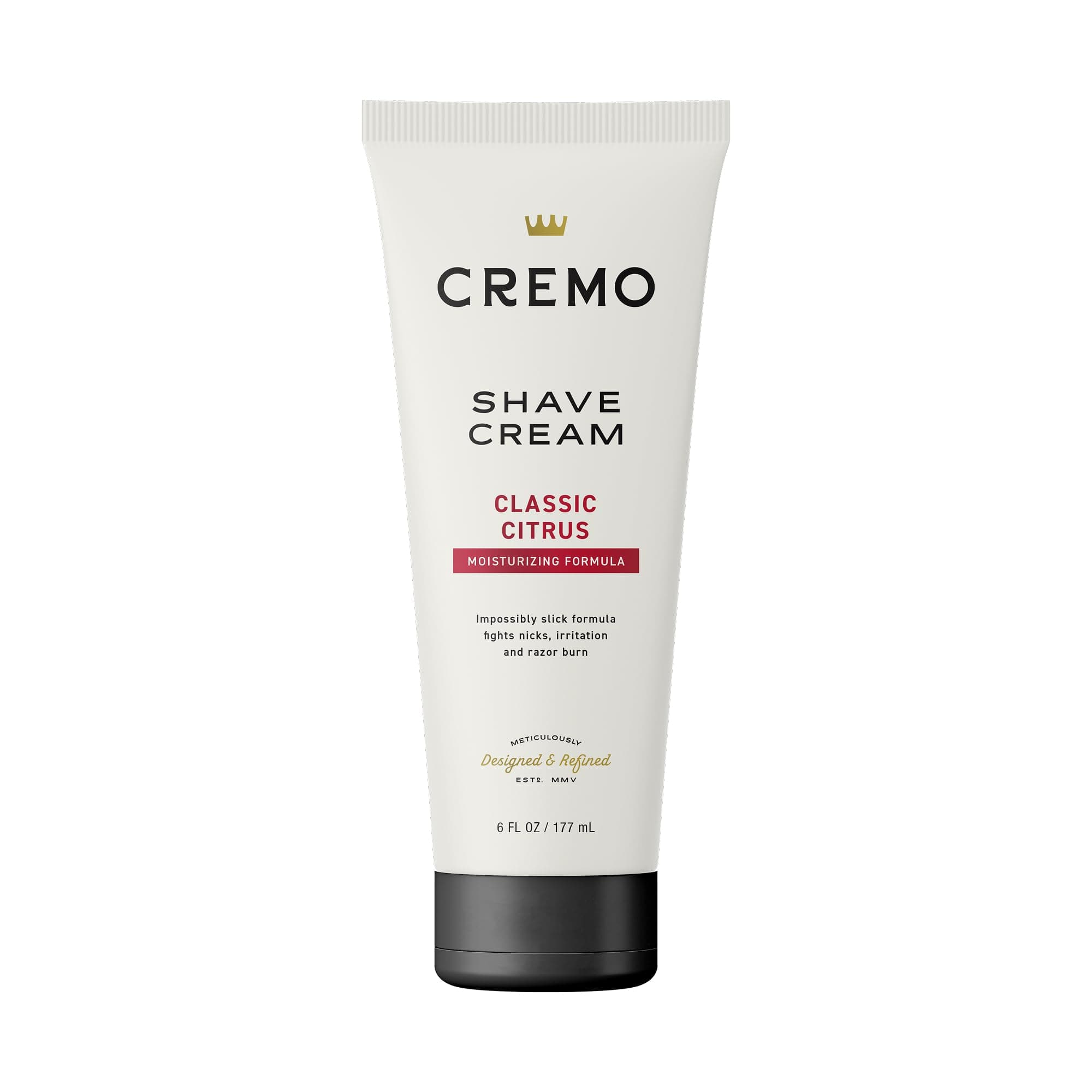 Cremo Original Shave Cream, Astonishingly Superior Ultra-Slick Shaving Cream for Men, Fights Nicks, Cuts and Razor Burn, 6 Fl Oz