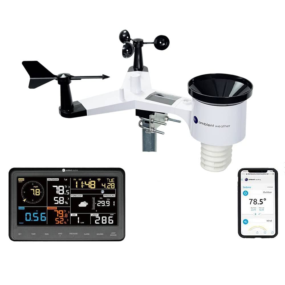 Ambient Weather WS-2902 WiFi Smart Weather Station WS-2902-ARRAY+2902C