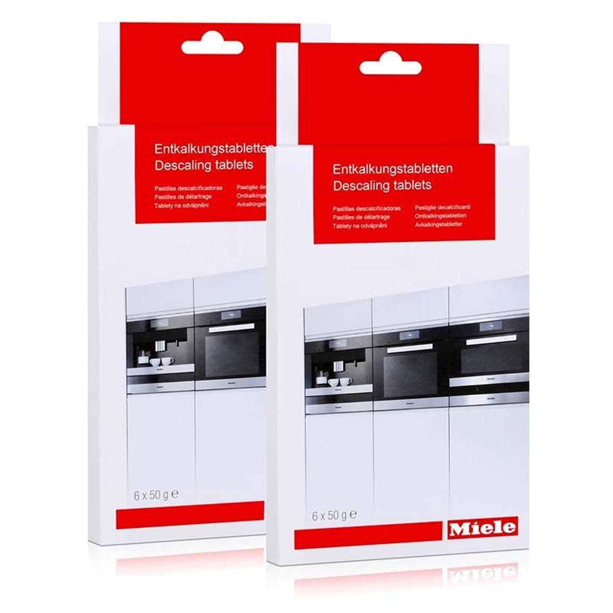 Miele 10178330 Descaling Tablets, 6 Tablets (Pack of 2) 6 Count (Pack of 2)