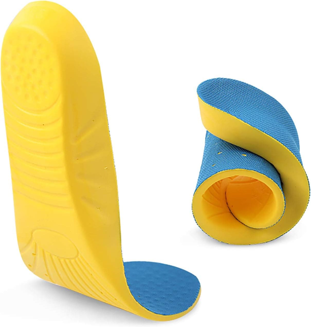 Shoe Insoles, Orthotic Insoles, Memory Foam Insoles Providing Great Shock Absorption and Cushion, Best Insoles for Men and Women for Everyday Use (M) M(Men's 6-9/ Women 7-11)