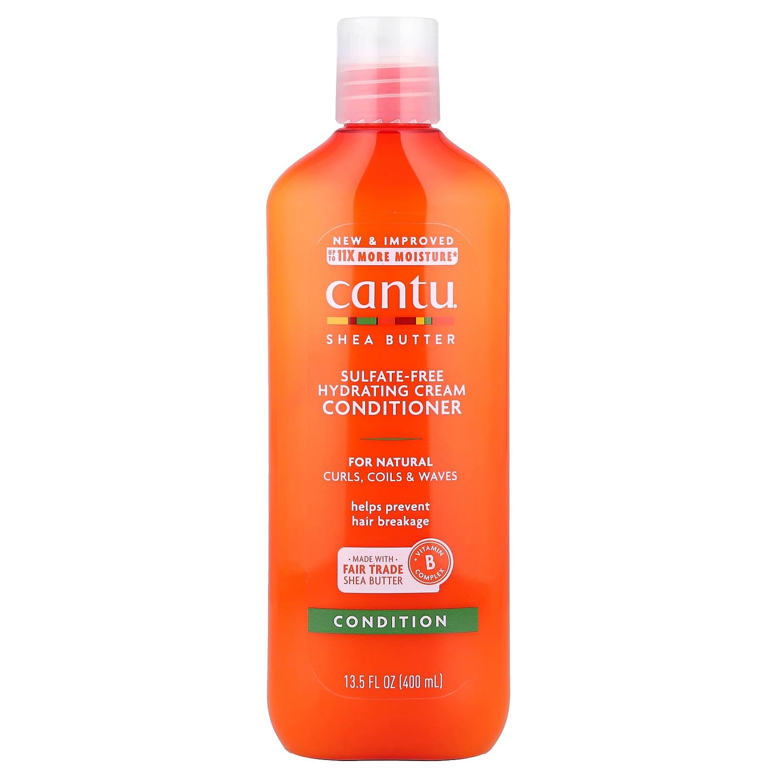 Cantu Shea Butter for Natural Hair Hydrating Cream Conditioner, 13.5 Ounce (07532-12/3EU) 13.5 Fl Oz (Pack of 1)