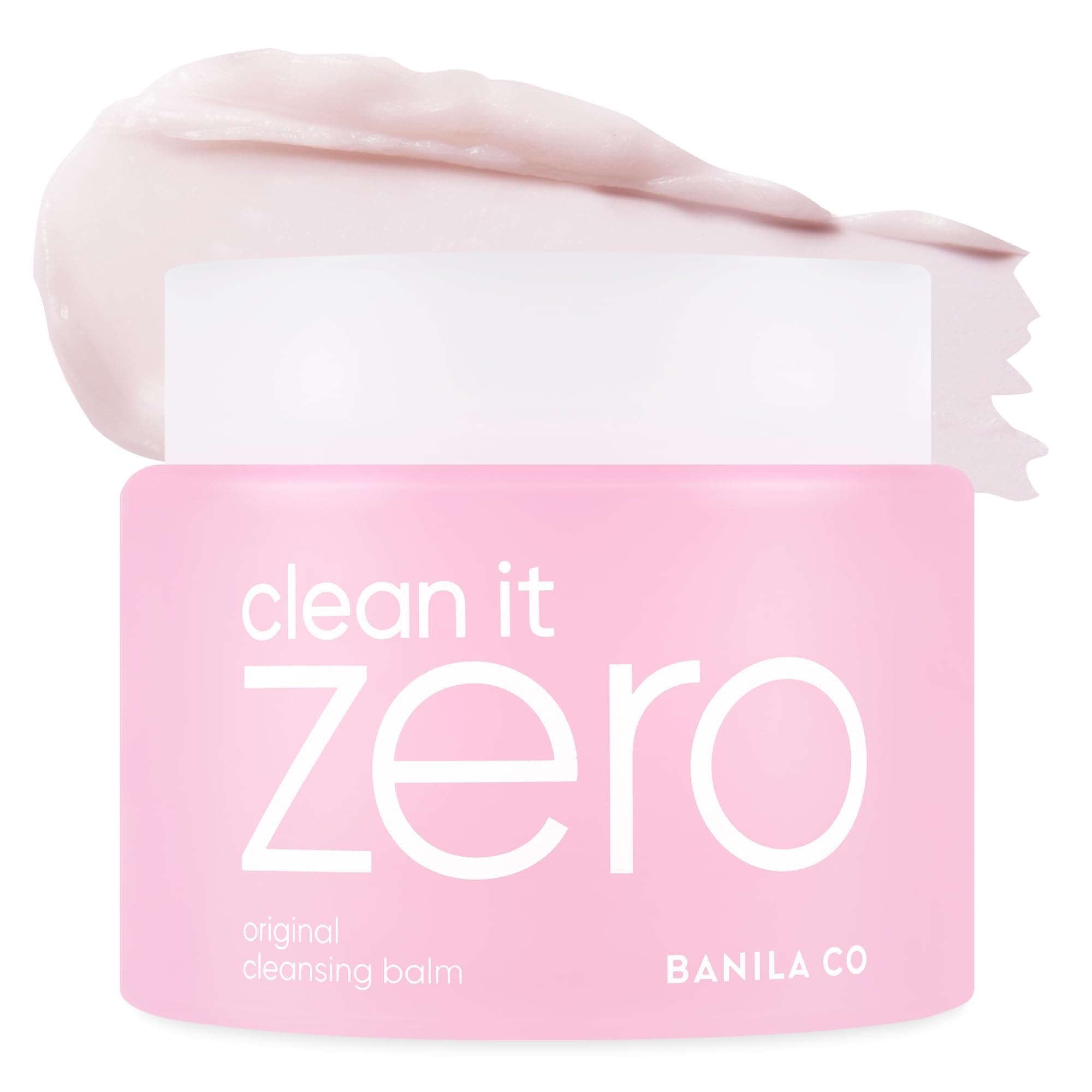 BANILA CO Clean it Zero Original Cleansing Balm Big Size | Korean Makeup Remover, Cleansing Oil, Facial Cleanser for All Skin Types | Vegan | Made with Acerola Berry & Vitamin C (180ml / 6.08 fl.oz) 03.NEW ORIGINAL 180ML/6.08 OZ