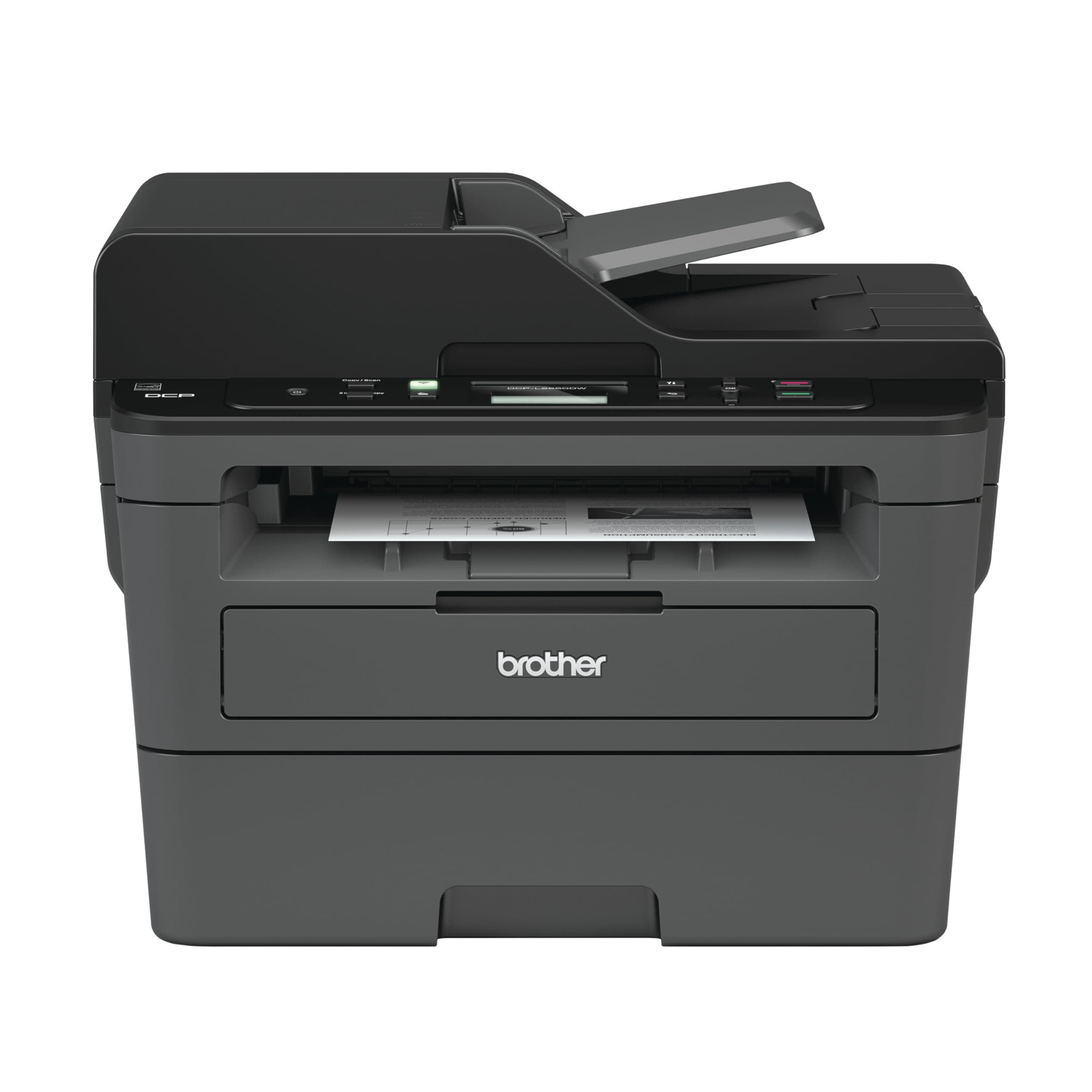 Brother Monochrome Laser Printer, Compact Multifunction Printer and Copier, DCPL2550DW, Includes 4 Month Refresh Subscription Trial and Amazon Dash Replenishment Ready Model: DCPL2550DW