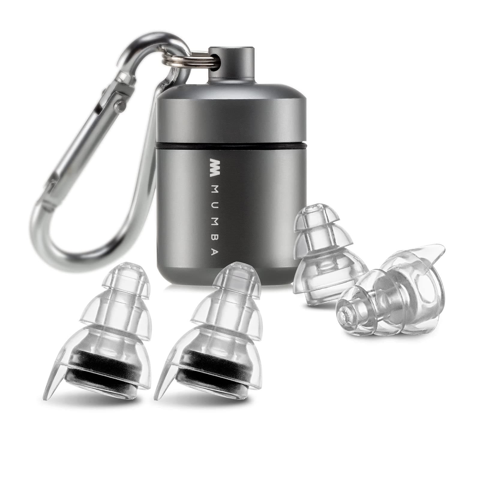 High Fidelity Concert Earplugs, Reusable Musicians Ear Plugs, 24dB Advanced Filter Technology Ear Protection Black