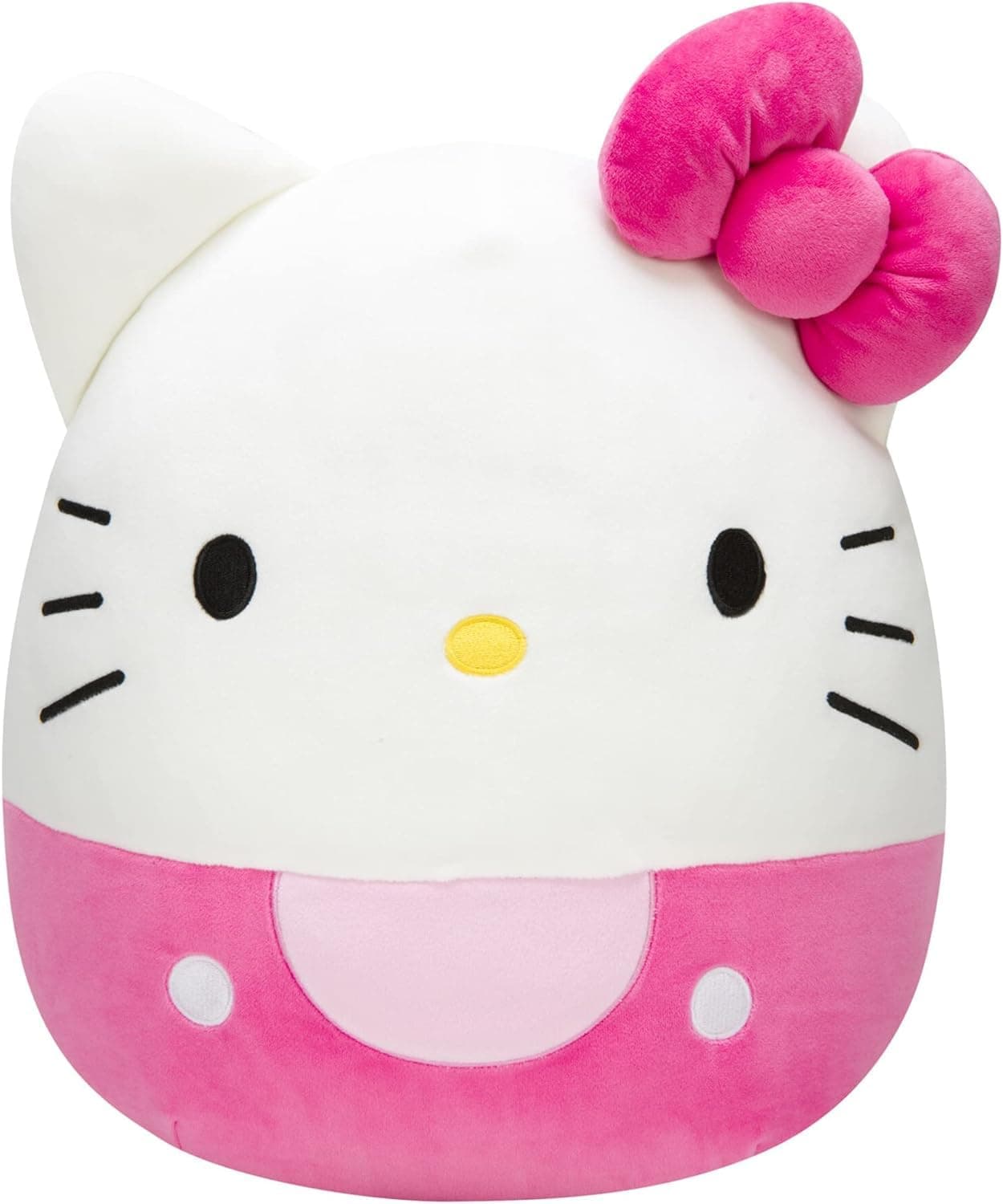 Squishmallows Hello Kitty Pink Bow & Shorts 14-Inch Plush - Sanrio Ultrasoft Stuffed Animal Large Plush Toy, Official Kellytoy Plush Pink Bow Hello Kitty