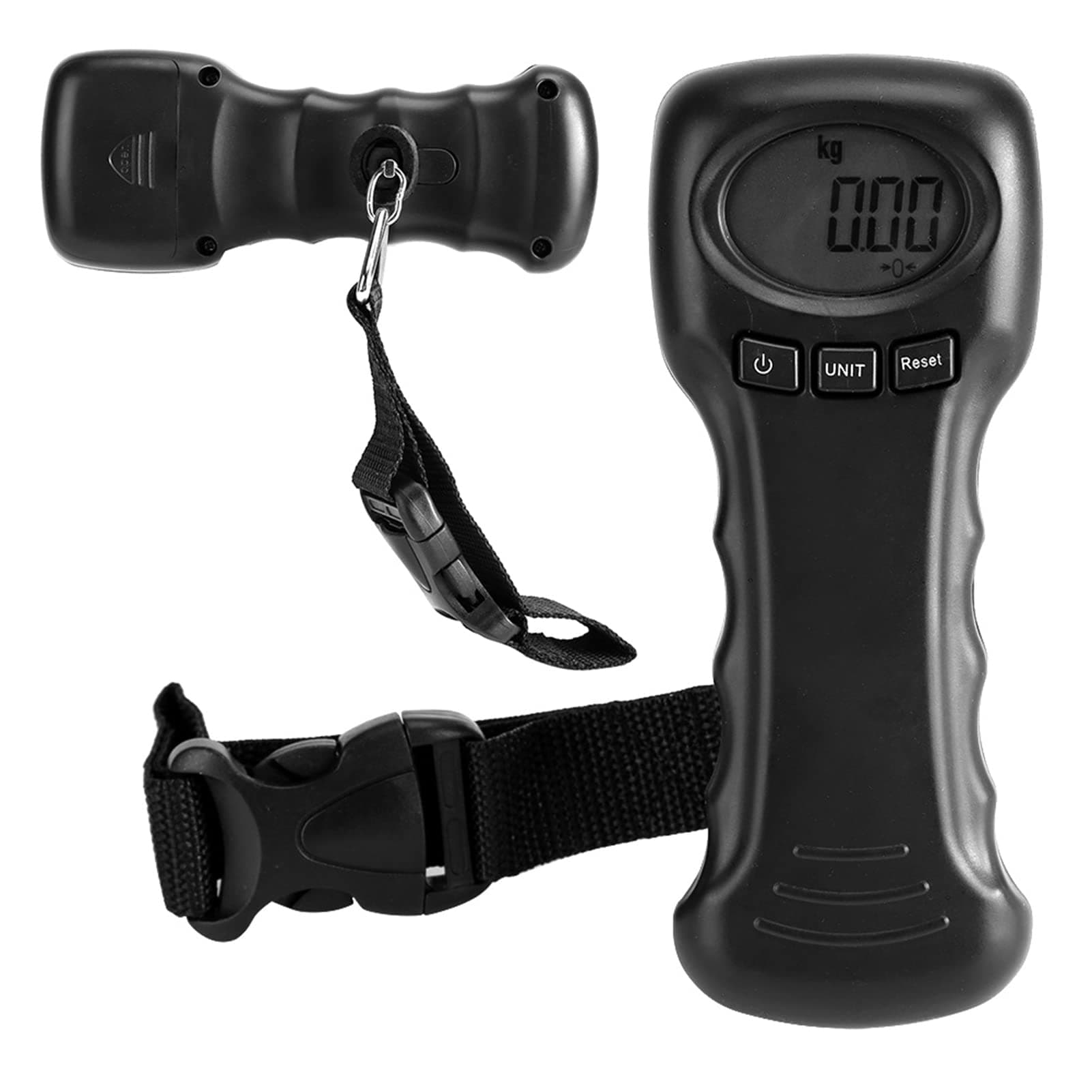 Luggage Scales,Ocs‑8 50kg/110lb Portable Digital Luggage Scale Travel Hanging Luggage Scale Electronic Weight with LCD Digital Display