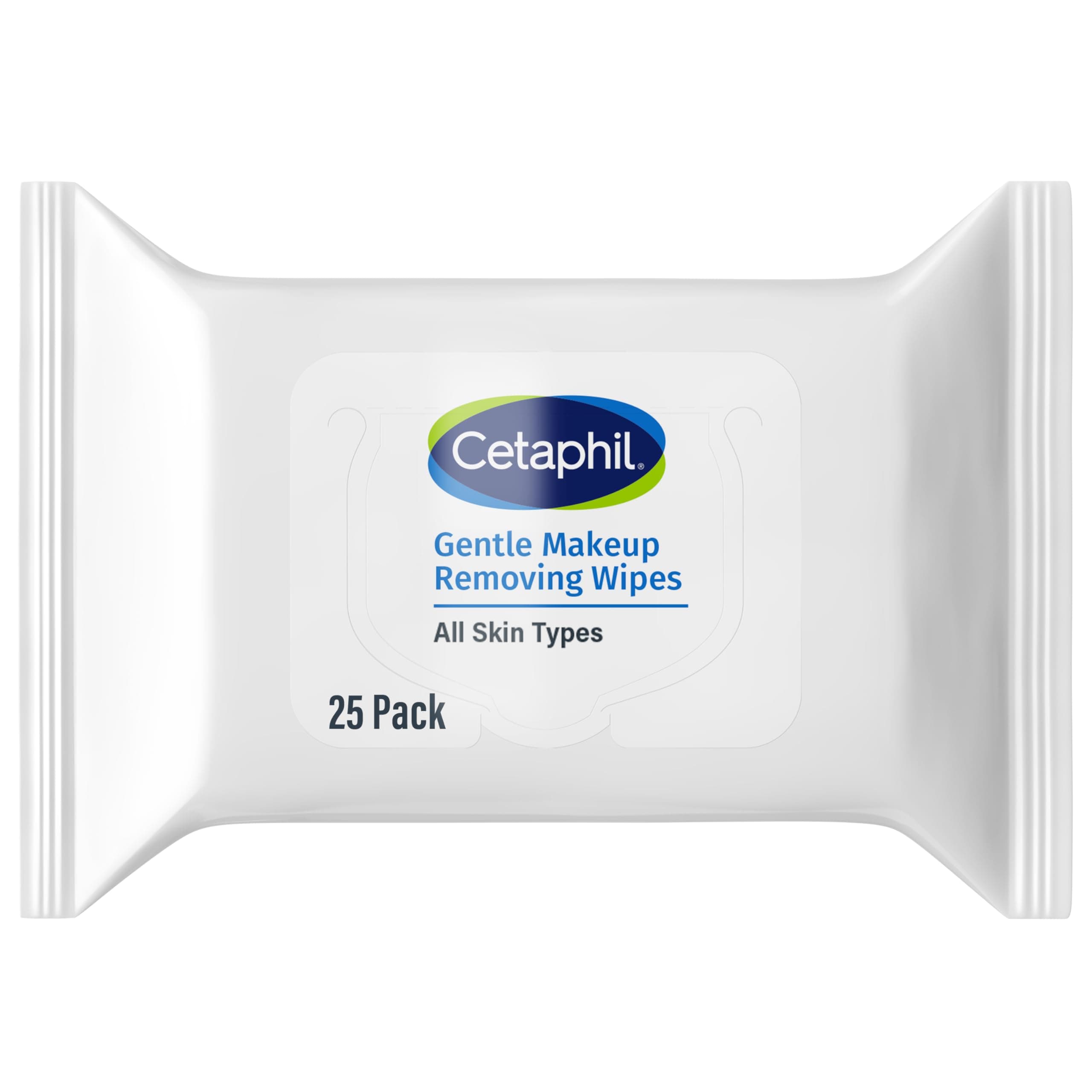 Cetaphil Gentle Makeup Removing Face Wipes, Daily Cleansing Facial Towelettes Gently Remove Makeup, Fragrance and Alcohol Free, 25 Count 25 Count (Pack of 1) Makeup Remover Wipes