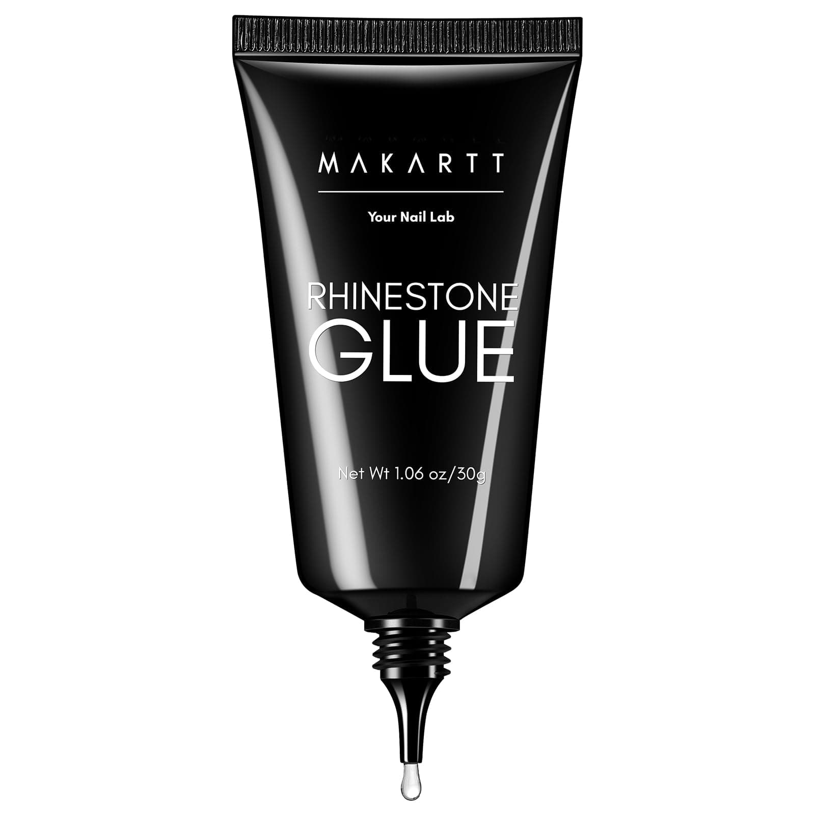 Makartt Nail Rhinestone Glue - 30ML Super Strong Adhesive Gel Nail Glue for Decorations Nail Charms 3D Gel Nail Art Gems Jewel Diamonds for Salon & DIY Manicure, UV/LED Cured Need Beauty Gifts A1-rhinestone glue for nail charms, 30ml