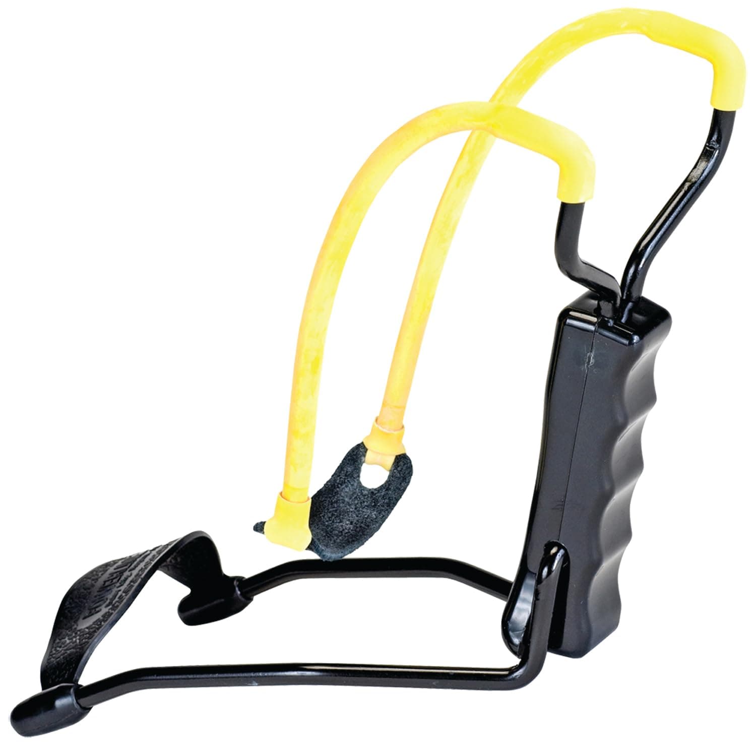 Daisy B52 Slingshot , Black/Yellow, Shoots 1/4", 3/8" and 1/2" Steel or Glass Shot
