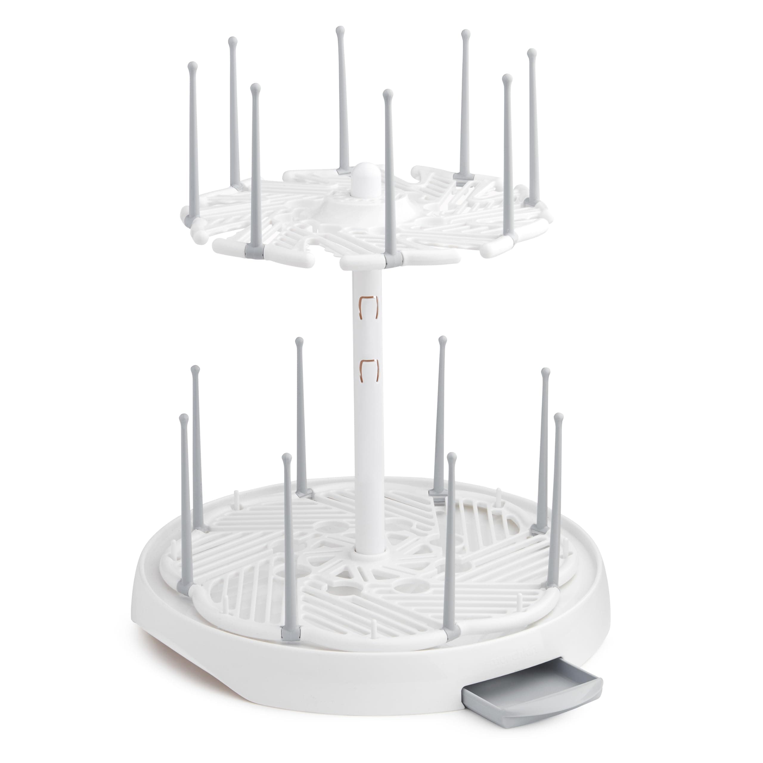 Munchkin® High Capacity Drying Rack for Baby Bottles and Accessories, White 1 Count (Pack of 1) Drying Rack