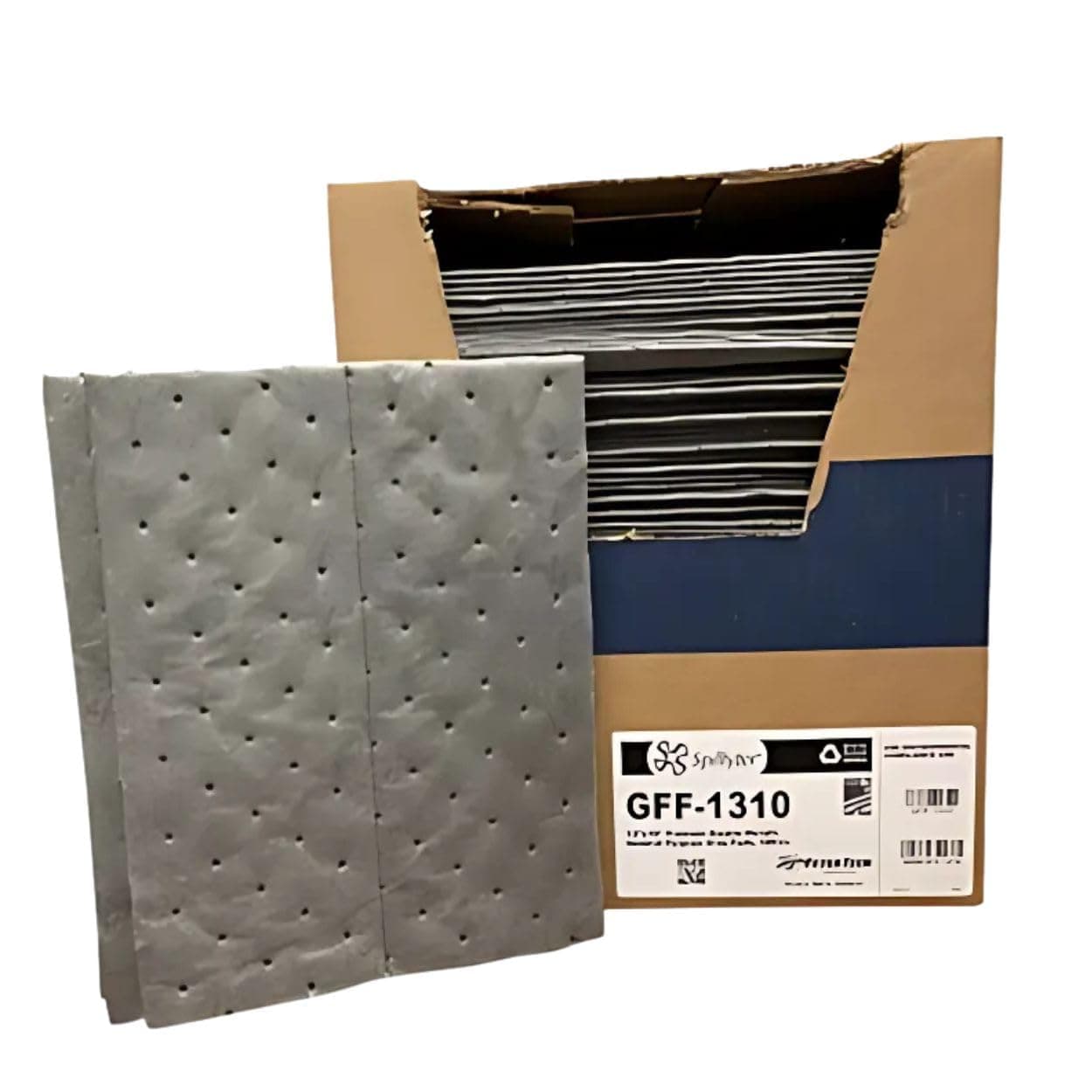 Spilfyter Universal Heavy Duty Absorbent Pads for Professional Tasks | 13" x 10", Three Ply | 100 Count | Maximum Absorption for Demanding Jobs - Ideal for Extra-Heavy Spills | GFF-1310 100 Count 100
