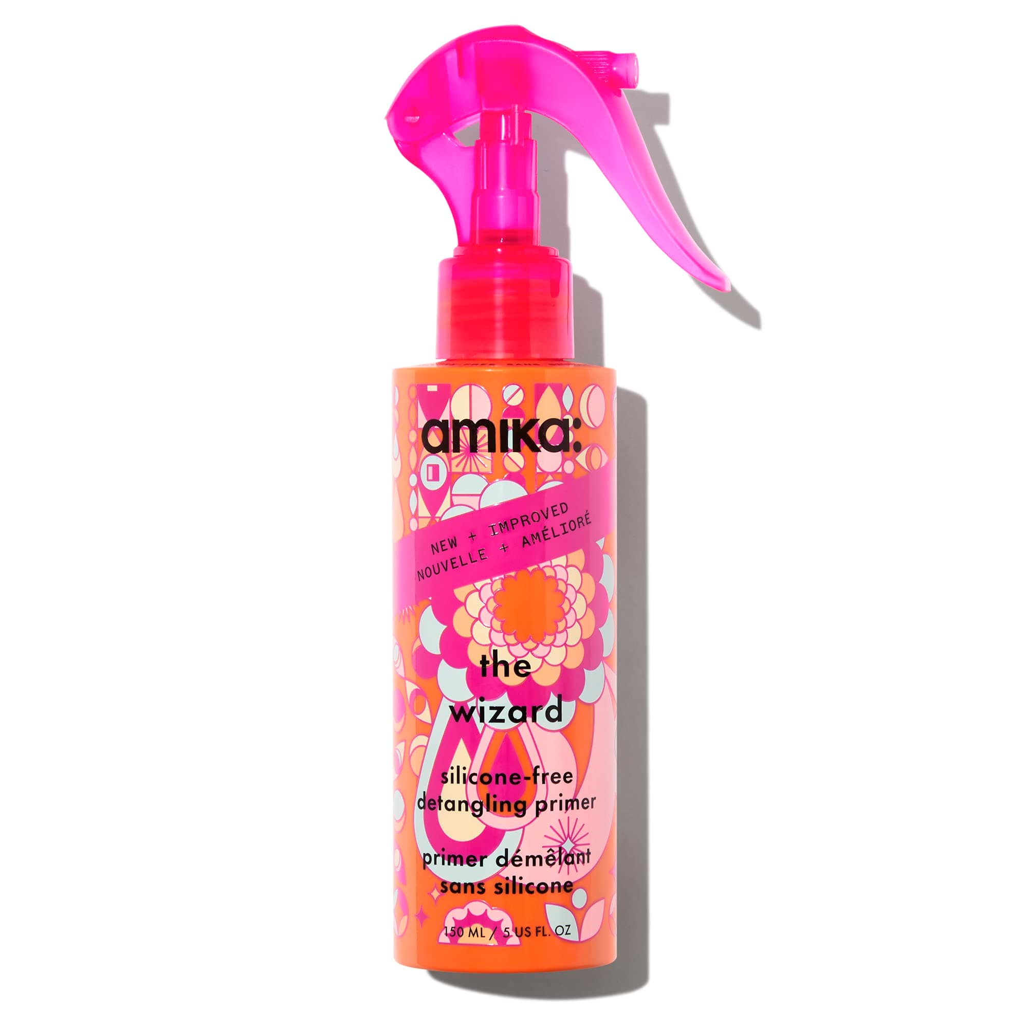 amika the wizard silicone-free detangling primer 5 Fl Oz (Pack of 1)