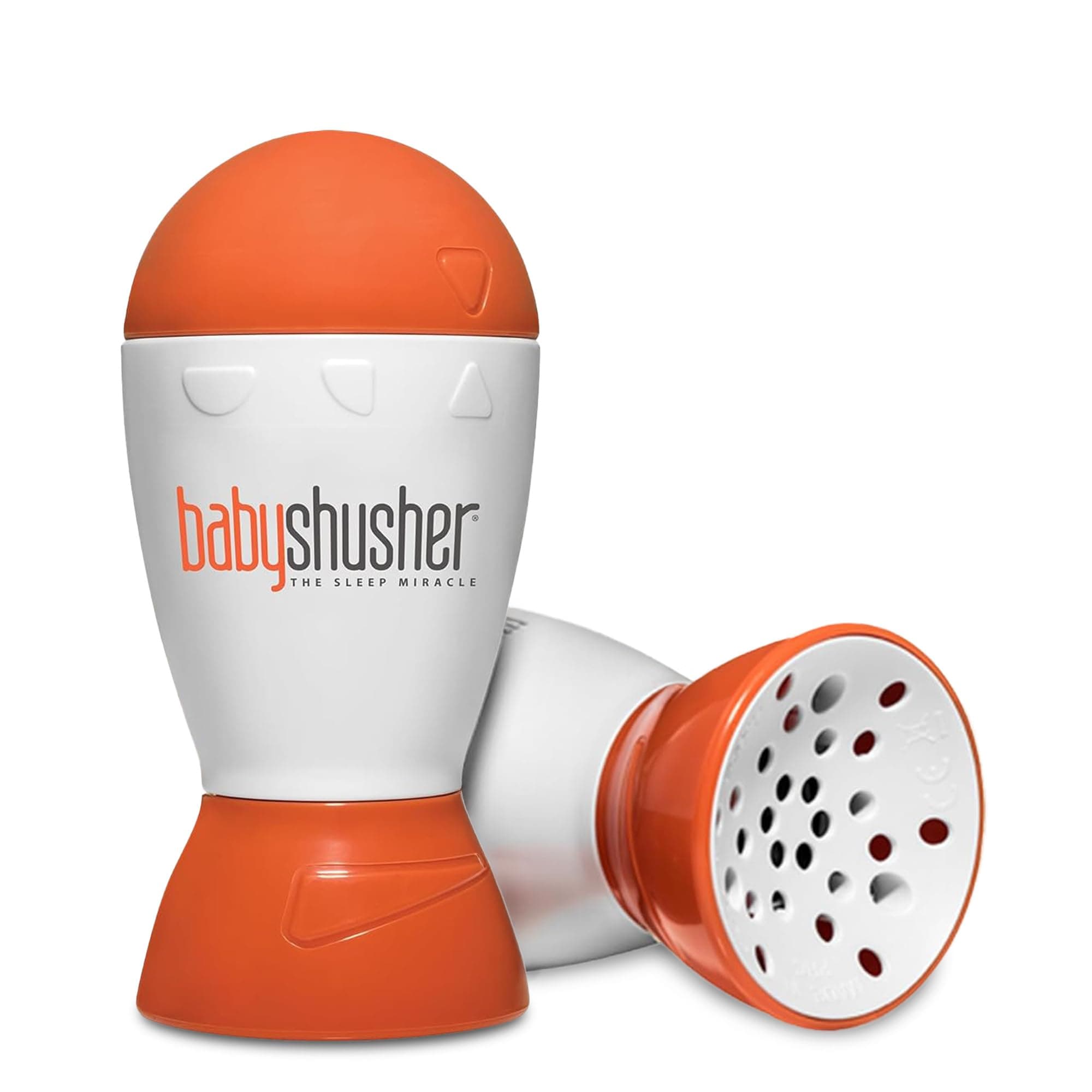 Baby Shusher Portable Sound Machine - Mom-Like 'Shh!' Sound for Baby, Sleeping Soother, Newborn Essentials for Crib, Battery Operated Hush, Travel Friendly, Shower & Registry Gift - 1 Count Single - Baby Shusher