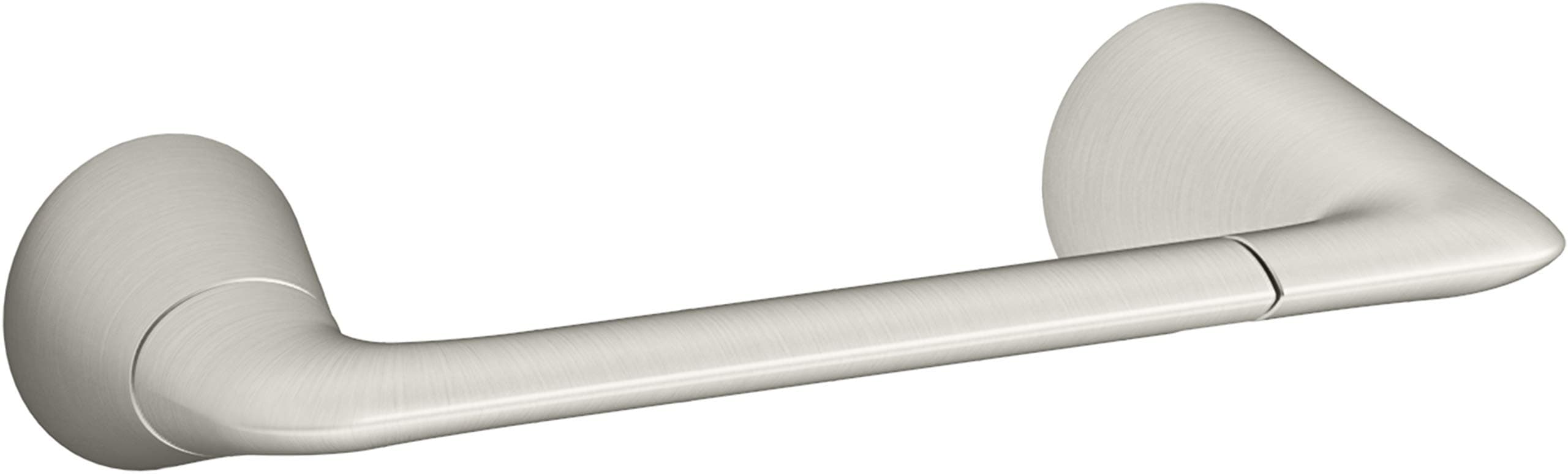 KOHLER 13-Gallon Stainless Steel Step Trash Can, Black Stainless Steel, Hands-Free Pedal, Quiet-Close Lid, Fingerprint-Resistant, Durable, K-20940-BST