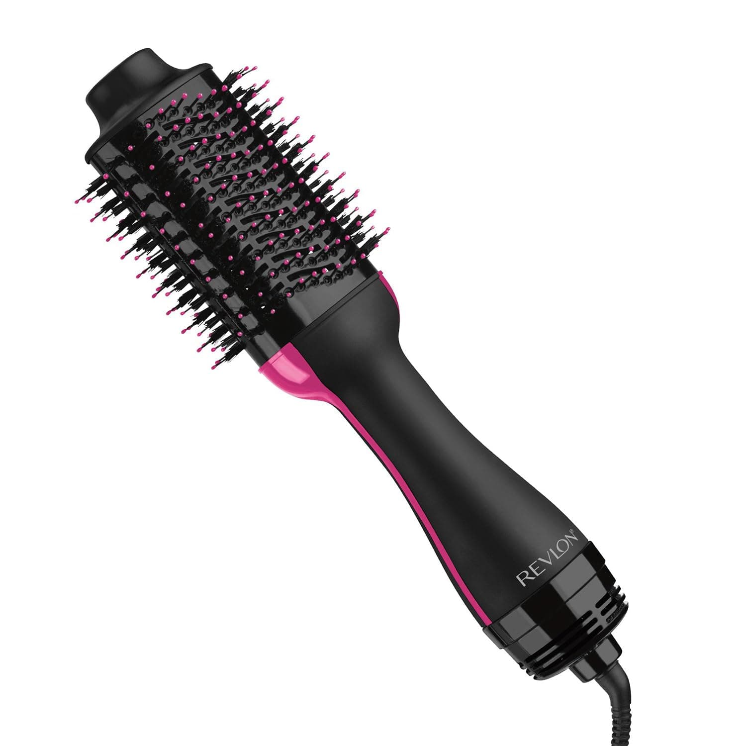REVLON One-Step Volumizer Hair Dryer and Styler – Easy Salon-Style Blowouts – Less Frizz, More Shine, and Reduced Heat Damage, for All Hair Types and Lengths (Black) Black 1.0 VOLUMIZER