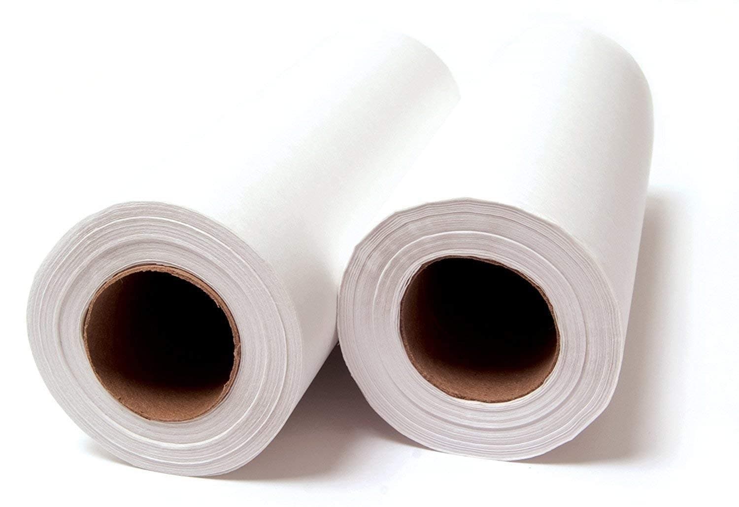 TIDI 618 Avalon Single-Use Chiropractic Headrest Paper Roll, White, 8.5” x 125’ (Pack of 25) ― Premium Crepe Paper ― Hygienic Barrier ― For Chiropractic Offices & More ― Medical Supplies 8.5" x 125' Crepe Rolls