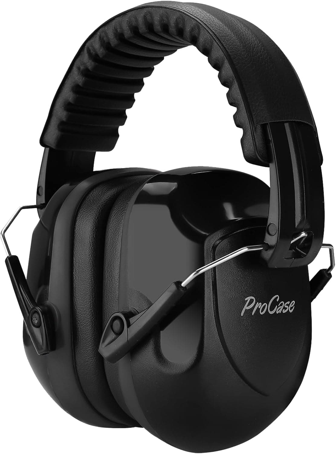 ProCase Noise Reduction Ear Muffs, Sound Proof Ear Protection, NRR 28dB Noise Cancelling Headphones for Adults Kids Autism, Hearing Protection for Mowing -Black 1 - 1 Black 1