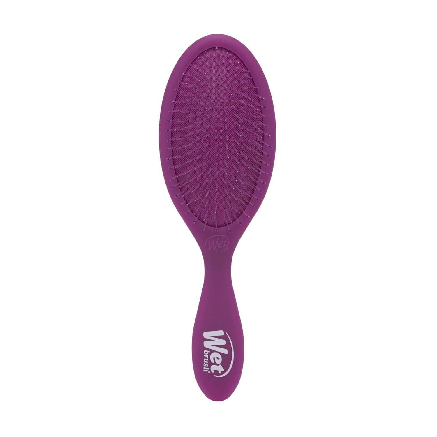 Wet Brush Original Detangler Hair Brush, Purple Frost - Ultra-Soft IntelliFlex Bristles - Detangling Brush Glides Through Tangles For All Hair Types (Wet Dry & Damaged Hair) - Women & Men 1 Count (Pack of 1) Purple Frost