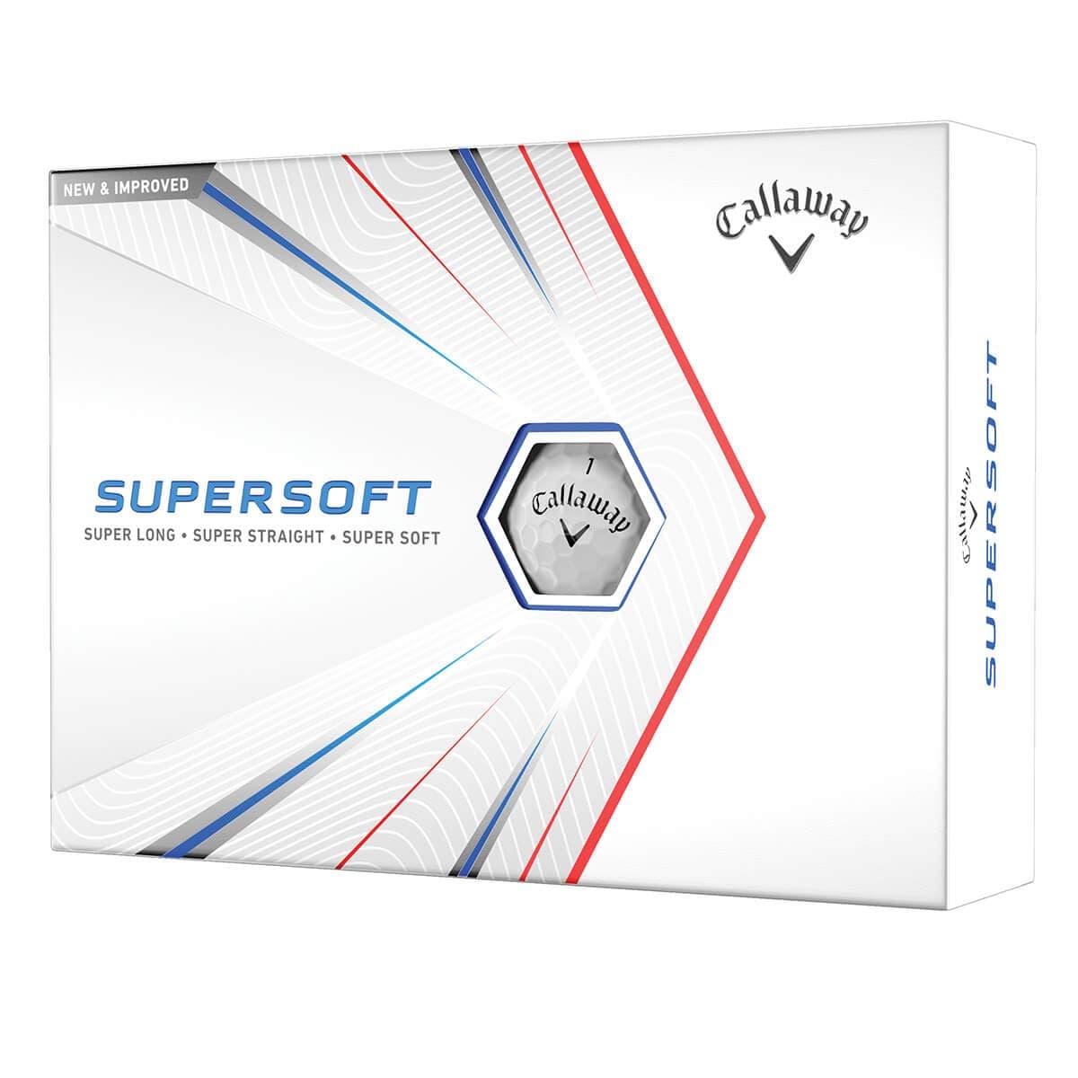 Callaway Golf Supersoft 2021 Golf Balls White One Size