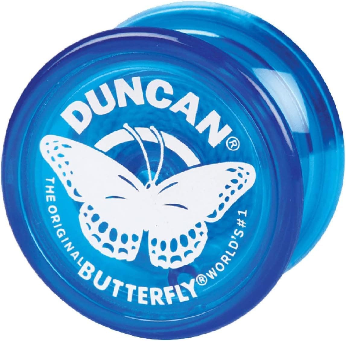 Duncan Toys Butterfly Yo-Yo, Beginner Yo-Yo with String, Steel Axle and Plastic Body, Mystery Color Multi