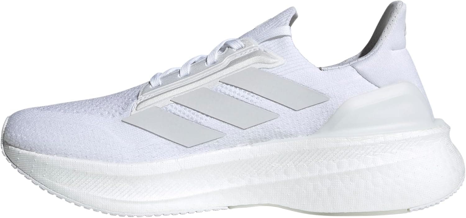 adidas Men's Ultraboost 5x Running Shoes 10.5 White/White/Black