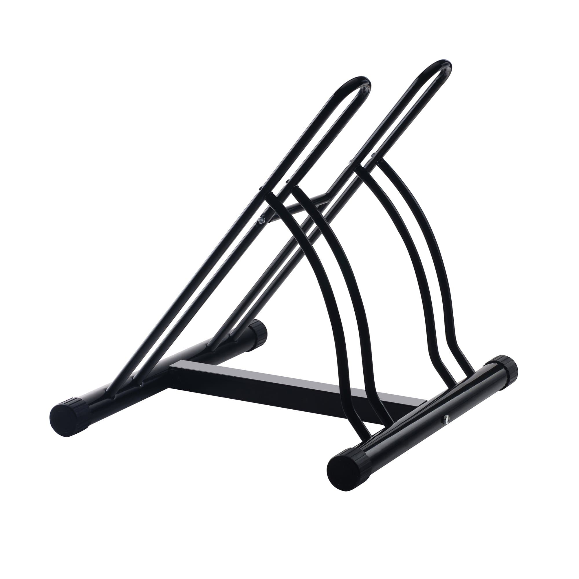 Bike Rack â Dual Bicycle Stand for Mountain, Road, or Kidâs Bikes â Indoor or Outdoor Steel Bicycle Storage â Tire Rack for Truck by RAD Cycle Two Bikes