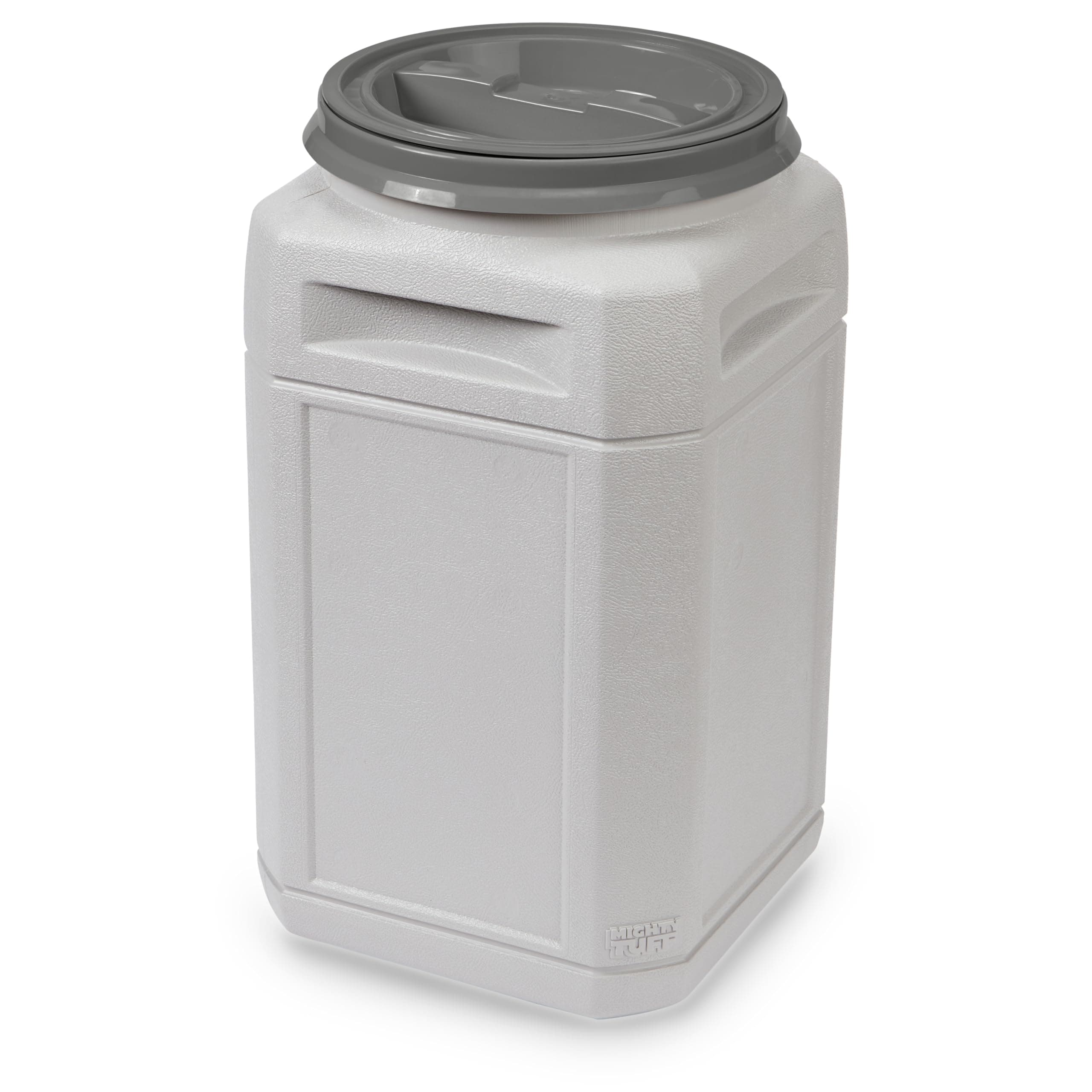 Mighty Tuff Airtight Dog Food Storage Container – 13 Gal, up to 54 lb Capacity – Cat and Dog Food Container with Twist Lid & Handles – BPA-Free, Made in USA 13 Gal/ 54 lbs