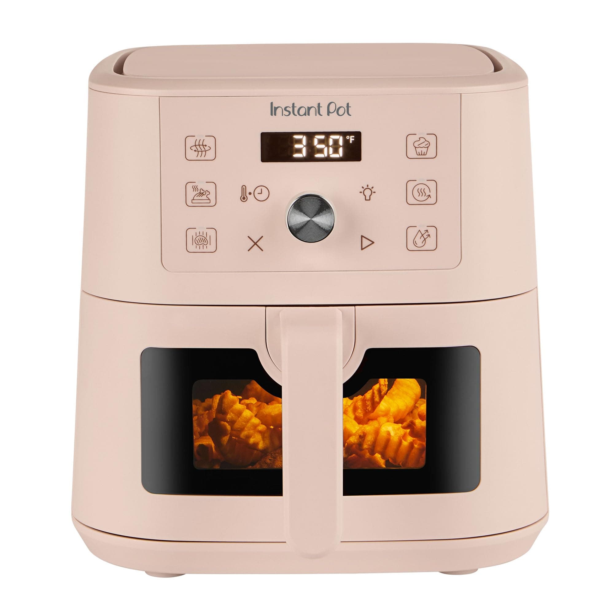 Instant Pot 4QT VORTEX 6-in-1 Mini Air Fryer, Air fry, Bake, Roast, Broil, Dehydrate or Reheat, Rosewater, 4 Quarts