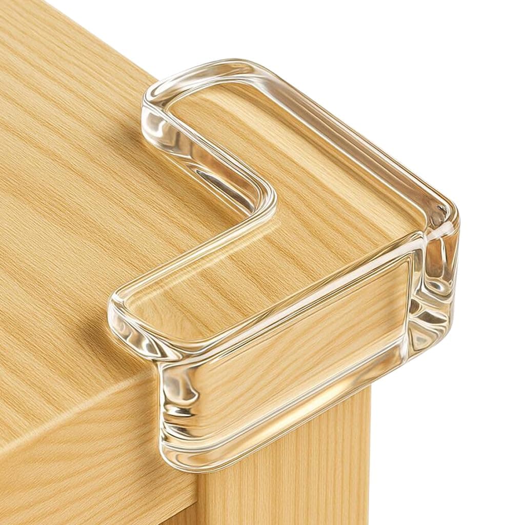 Corner Guards, (12 Pack) Corner Protectors Baby Proof Corners and Edges Furniture Table Protectors Corner Covers Baby Safety Bumpers Cushion, Baby Proofing, Clear L Shaped 12 Pack