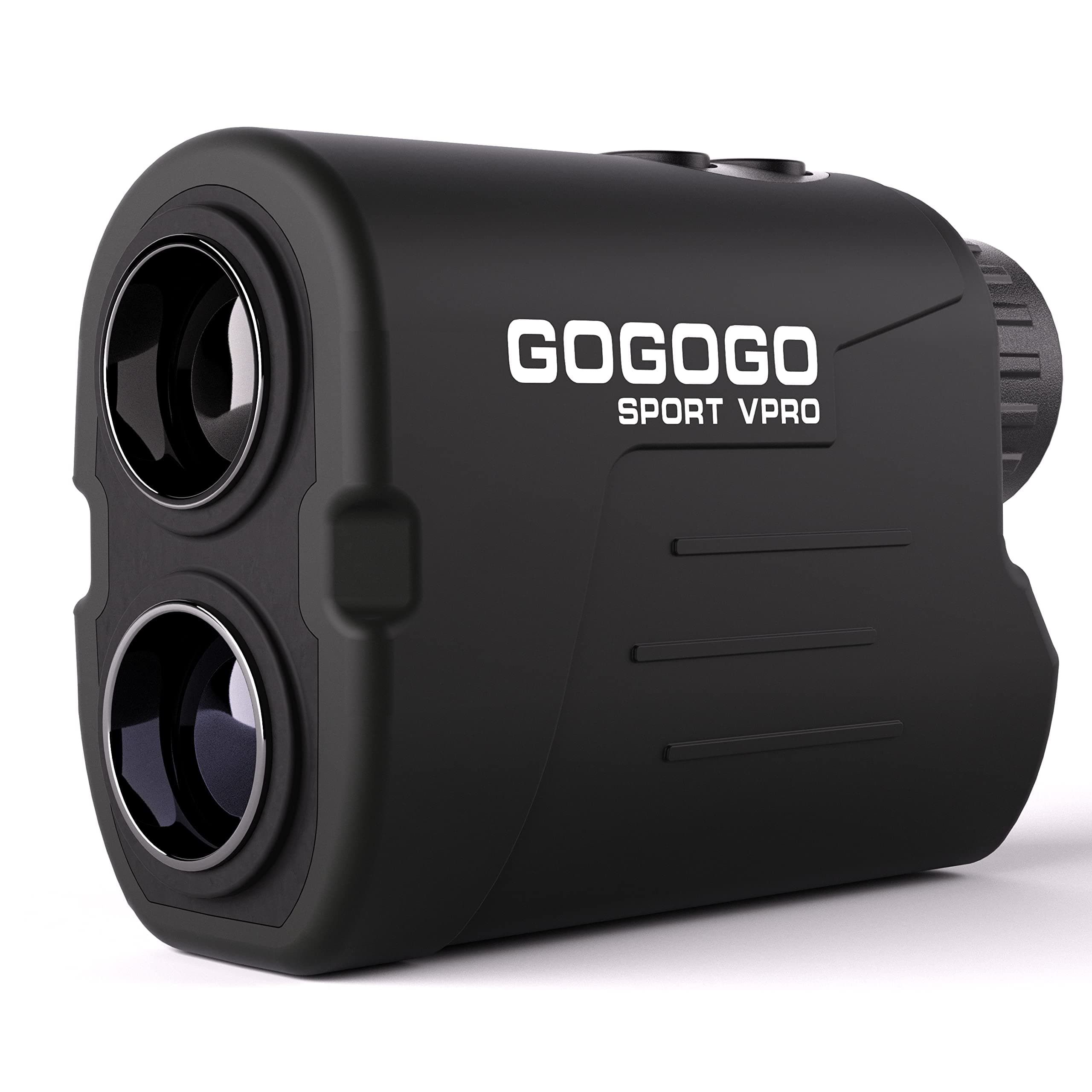 Gogogo Sport Vpro GS03 Laser Golf/Hunting Rangefinder, 1000/1200 Yards Laser Range Finder with 6X Magnification Ultra-Clear View, Lightweight, Slope, Pin-Seeker & Flag-Lock & Vibration