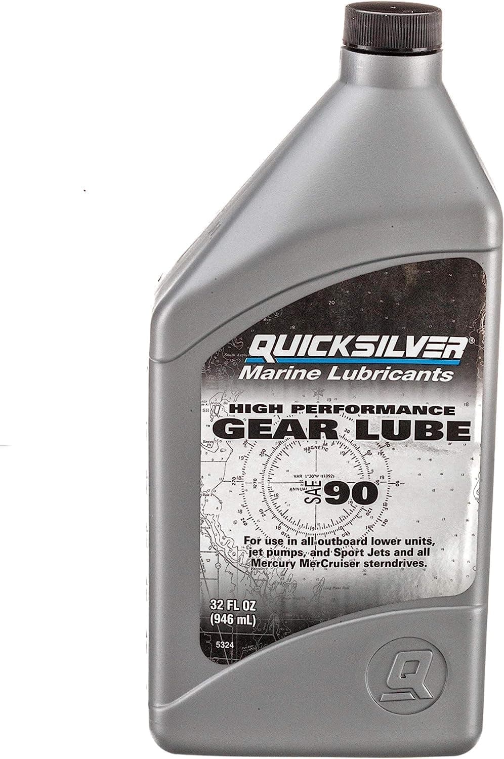 Mercury Marine Quicksilver High Performance Gear Lube 32 Fl Oz Lube