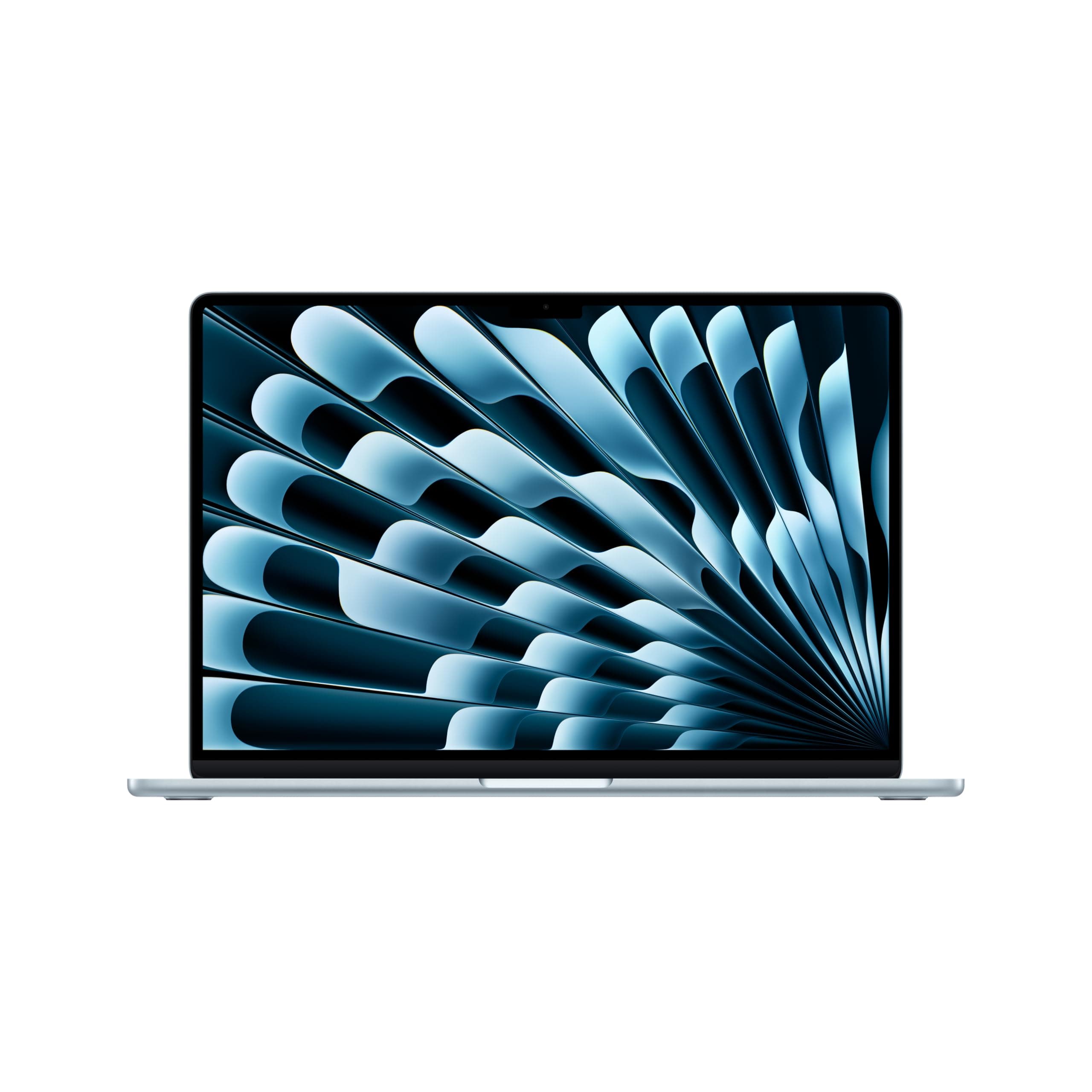 Apple 2025 MacBook Air 15-inch Laptop with M4 chip: Built for Apple Intelligence, 15.3-inch Liquid Retina Display, 16GB Unified Memory, 256GB SSD Storage, 12MP Center Stage Camera, Touch ID; Sky Blue 16GB Unified Memory, 256GB SSD Storage Sky Blue Without AppleCare+