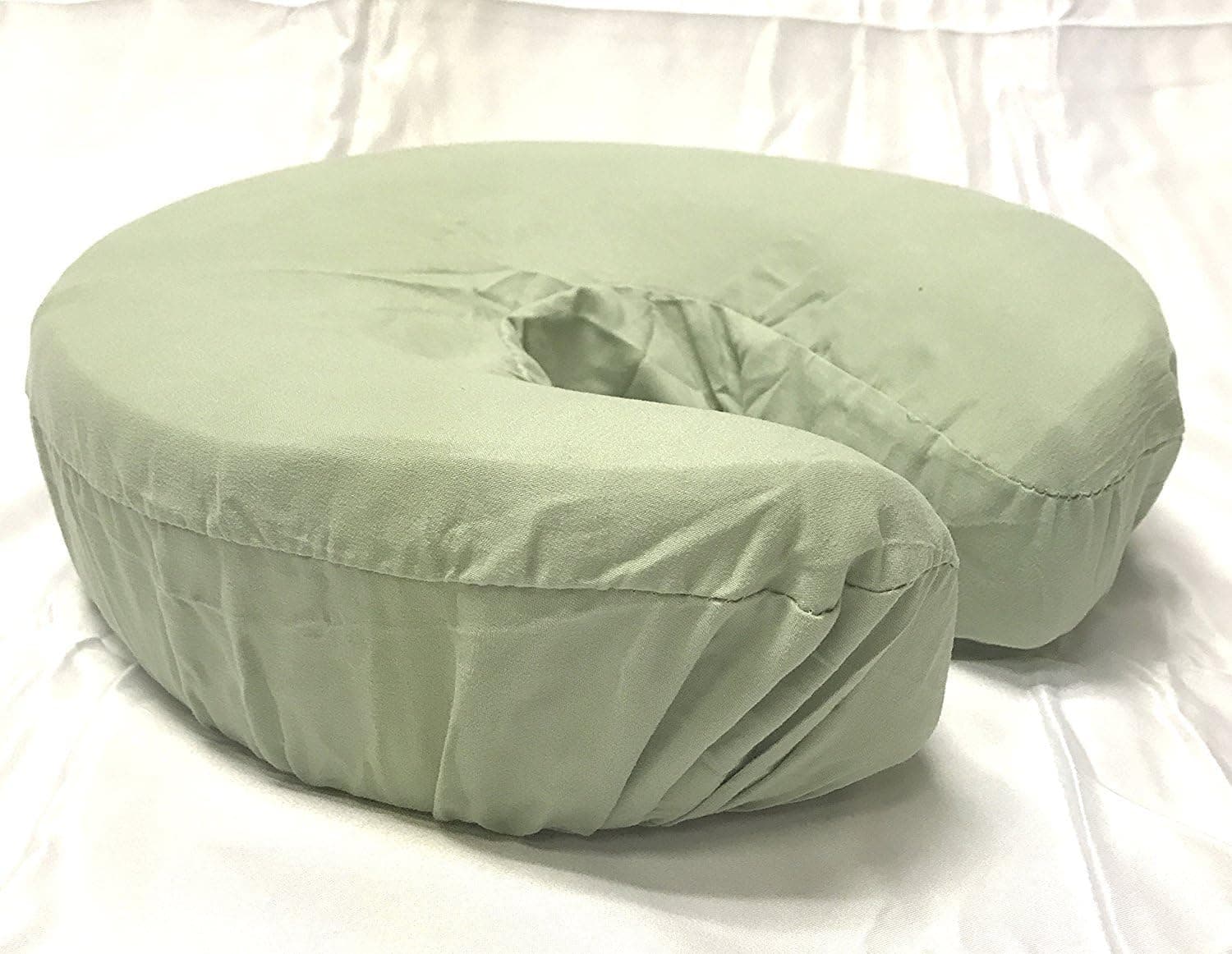 Therapist's Choice® Premium Deluxe Microfiber Massage Table Face Cradle Covers, 4pcs per Package (Sage)