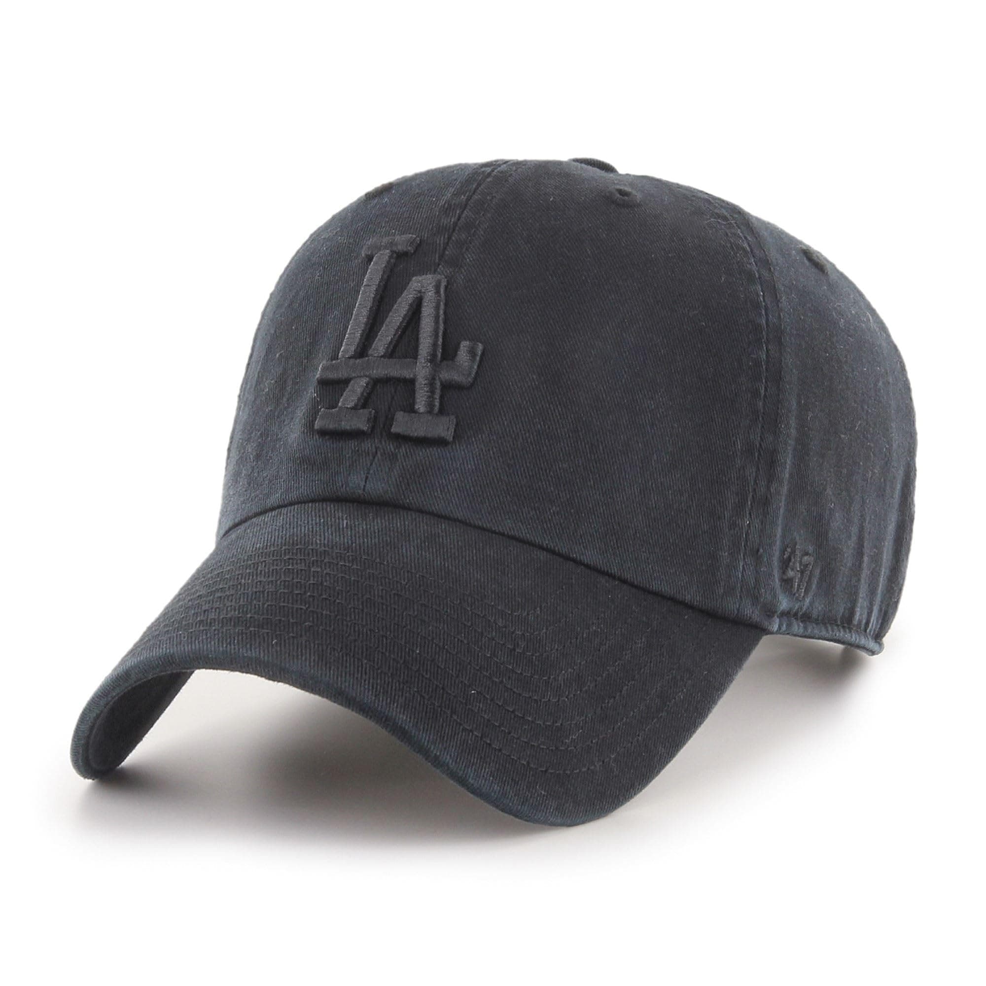 47 Los Angeles Dodgers Olive MLB Ballpark Camo Clean Up Cap Black/Black One Size