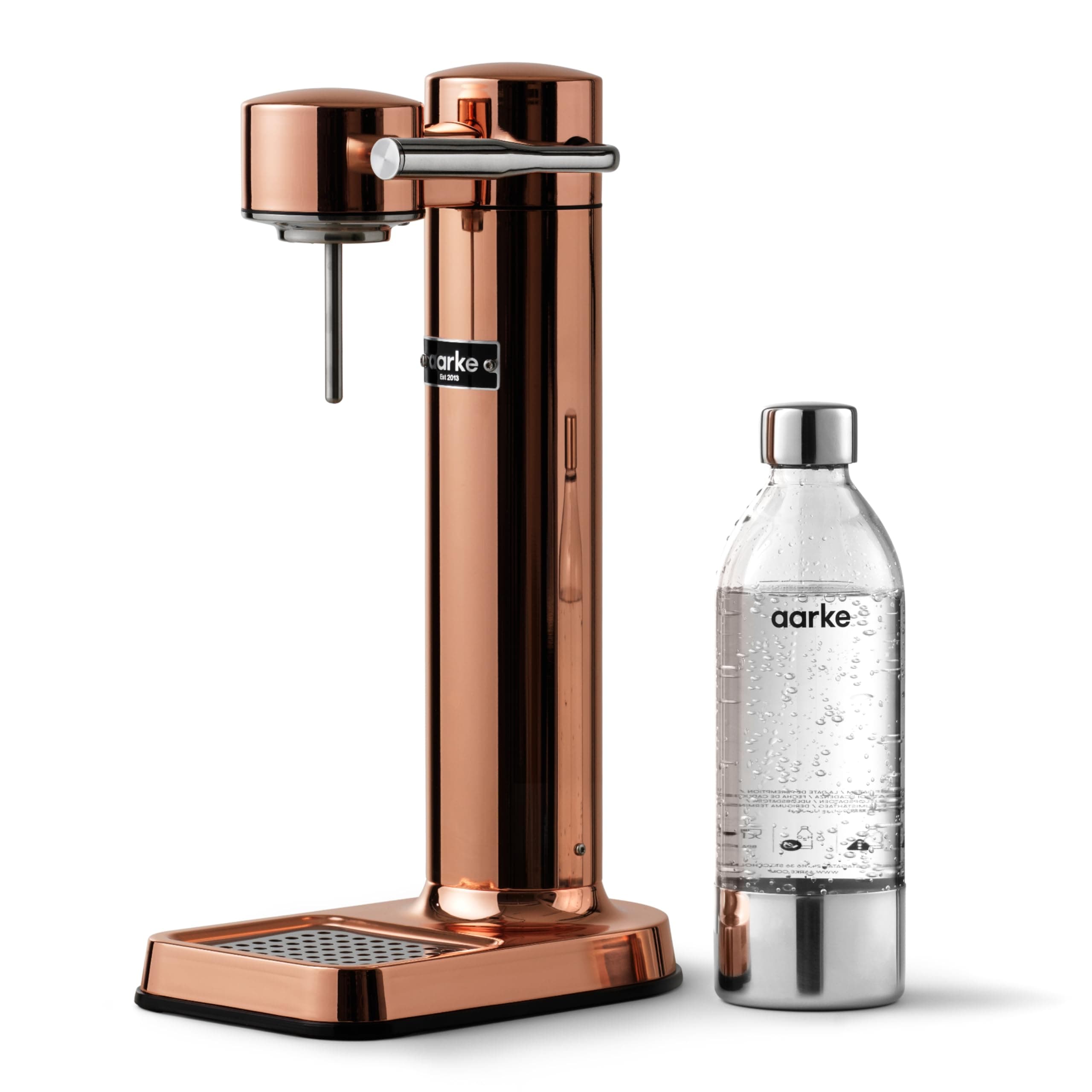 aarke aarke - Carbonator III Premium Carbonator/Sparkling & Seltzer Water Maker with PET Bottle (Copper) AAC3-Copper Carbonator Only
