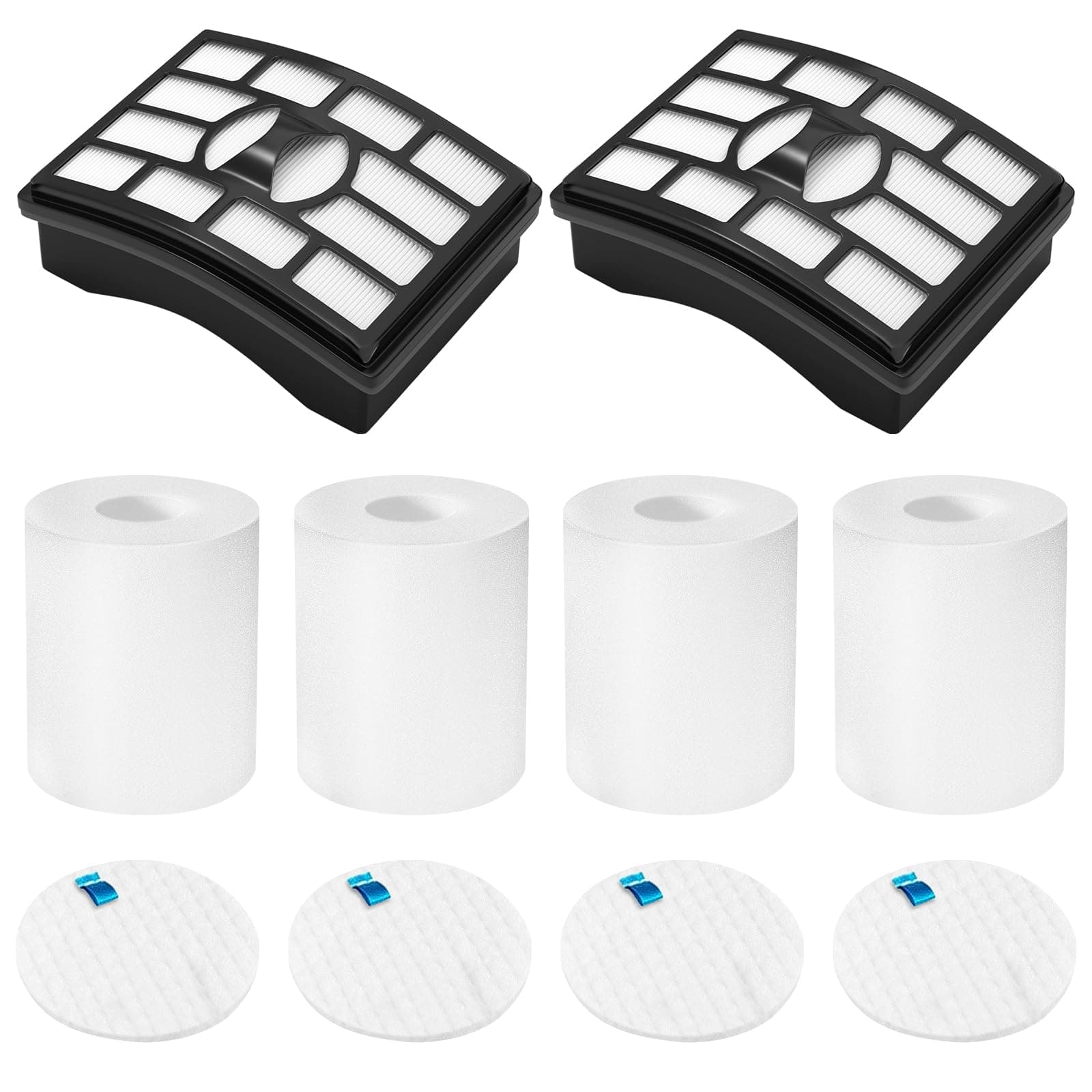 Colorfullife Filters for Shark Rotator Pro Lift-Away NV500, NV501, NV502, NV503, NV505, NV510, NV520,NV552,UV560, Xff500 Xhf500 (Not Fit NV650,NV750 Series) 4+2 Pack Filters