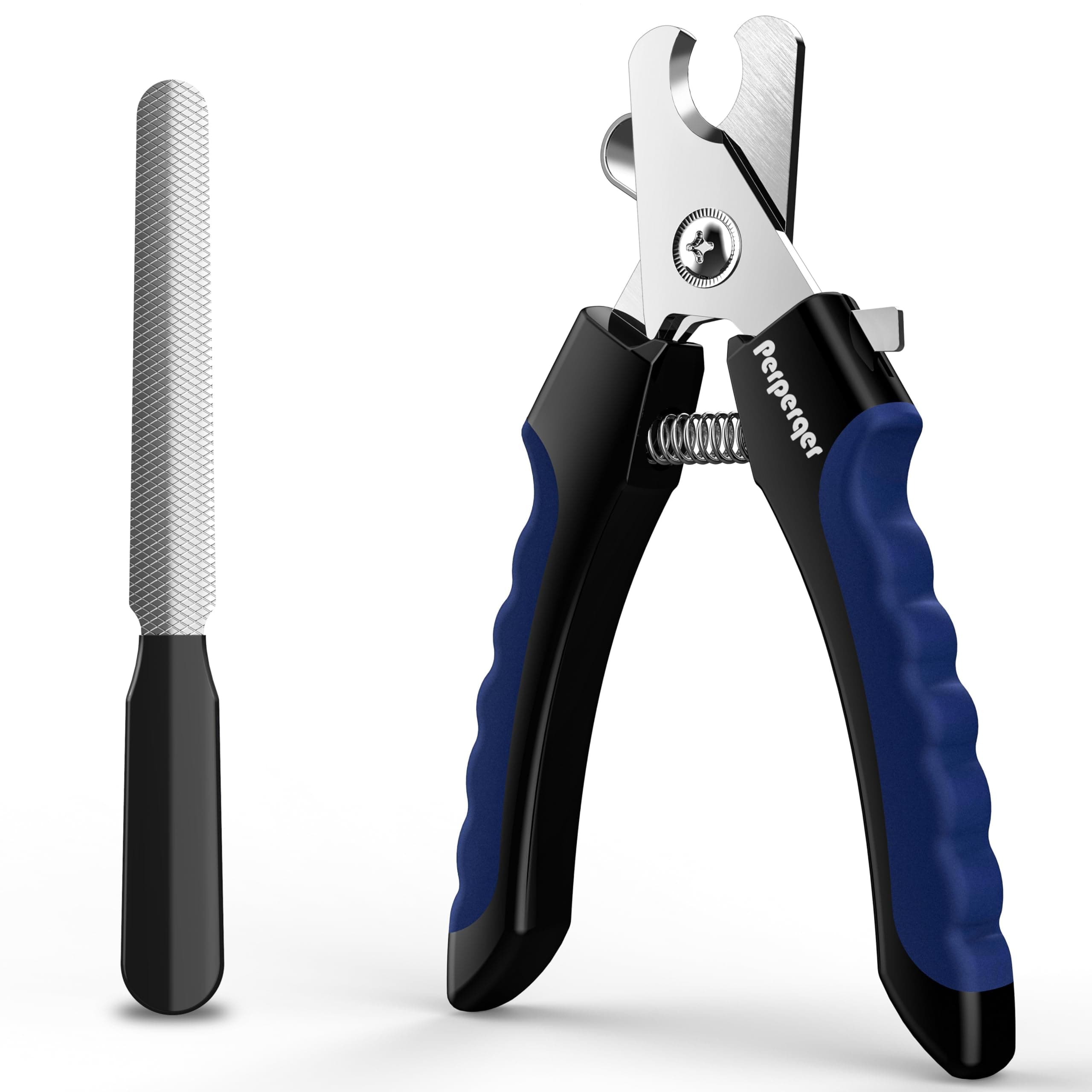Dog Nail Clippers,Dog Nail Trimmers with Safety Guard for Small Medium Large Breed Dog & Cat to Avoid Over Cutting,Professional Grooming Tool with Quick Sensor and Dog Nail File