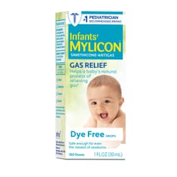 MYLICON Infants Gas Relief Drops for Infants and Babies, Dye Free Formula, 1 Fluid Ounce 1 Fl Oz (Pack of 1)