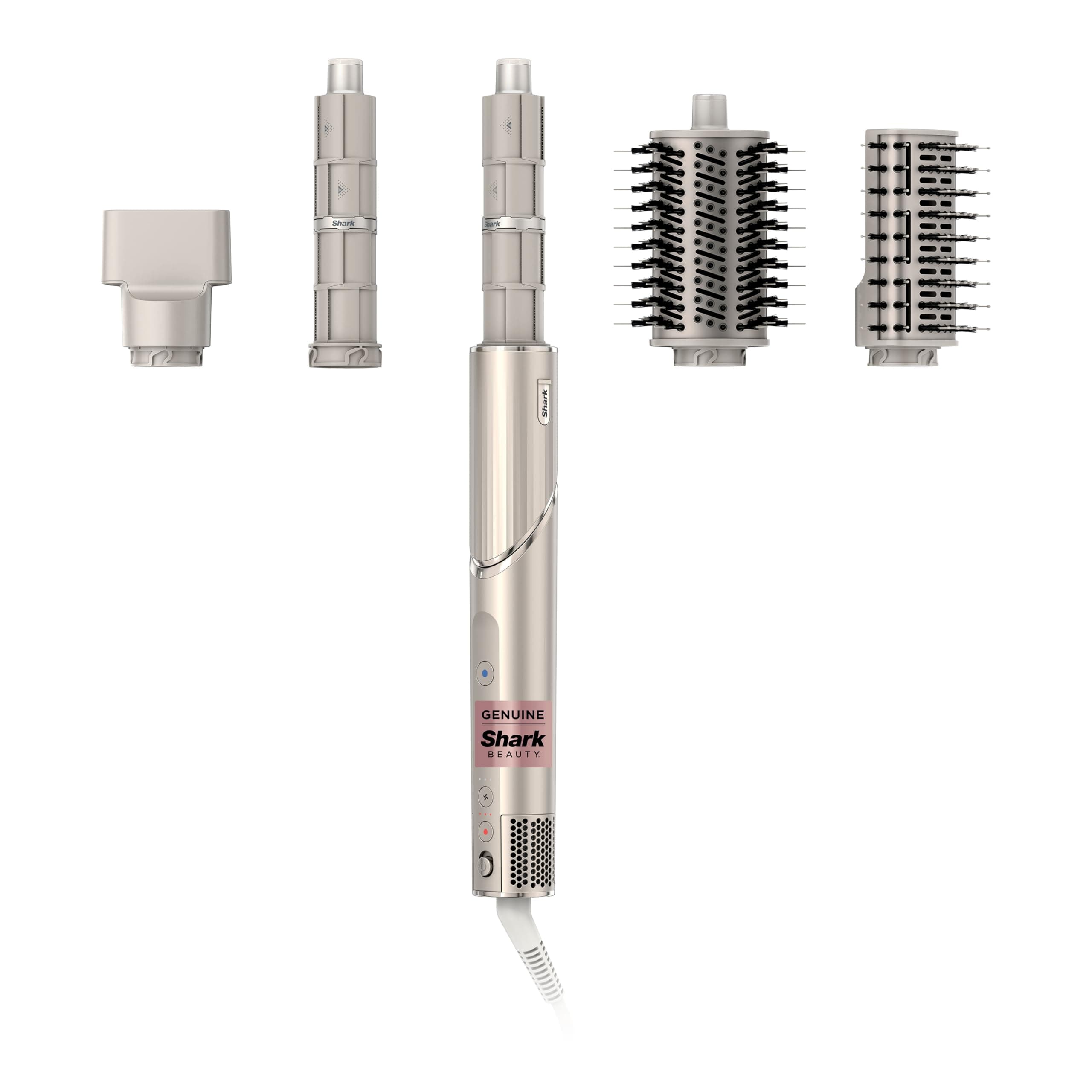 Shark HD430 FlexStyle Air Styling & Drying System, Powerful Hair Dryer Brush & Multi-Styler with Auto-Wrap Curlers, Paddle Brush, Oval Brush, Concentrator Attachment, Stone Flexstyle-Straight & Wavy Hair
