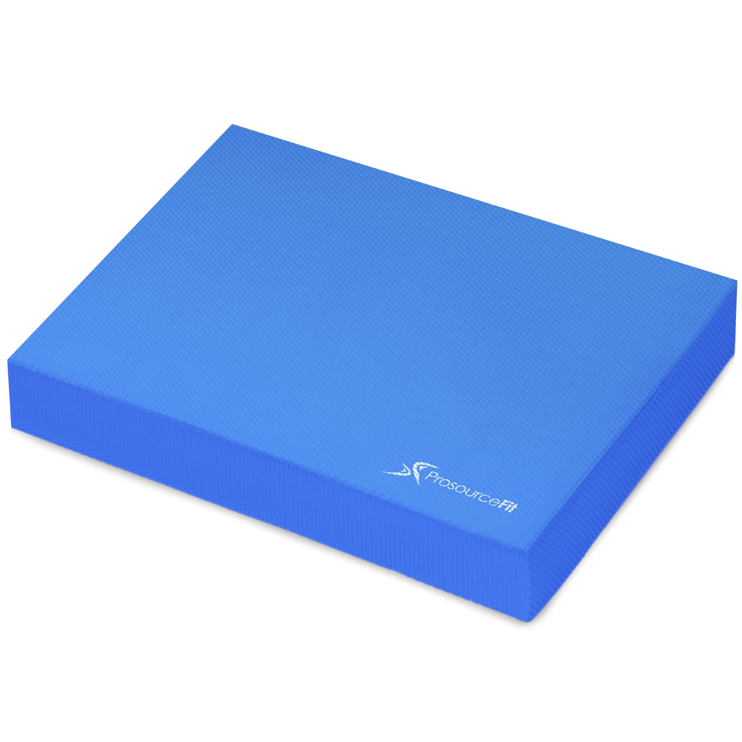 Exercise Balance Pad, Non-Slip Cushioned Foam Mat & Knee Pad for Fitness and Stability Training, Yoga, Physical Therapy, L and XL BLUE