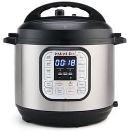 Instant Pot Duo 7-in-1 Electric Pressure Cooker, Slow Cooker, Rice, Steamer, Sauté, Yogurt Maker, Warmer & Sterilizer, Includes App With Over 800 Recipes, Stainless Steel, 6 Quart 6 Quarts