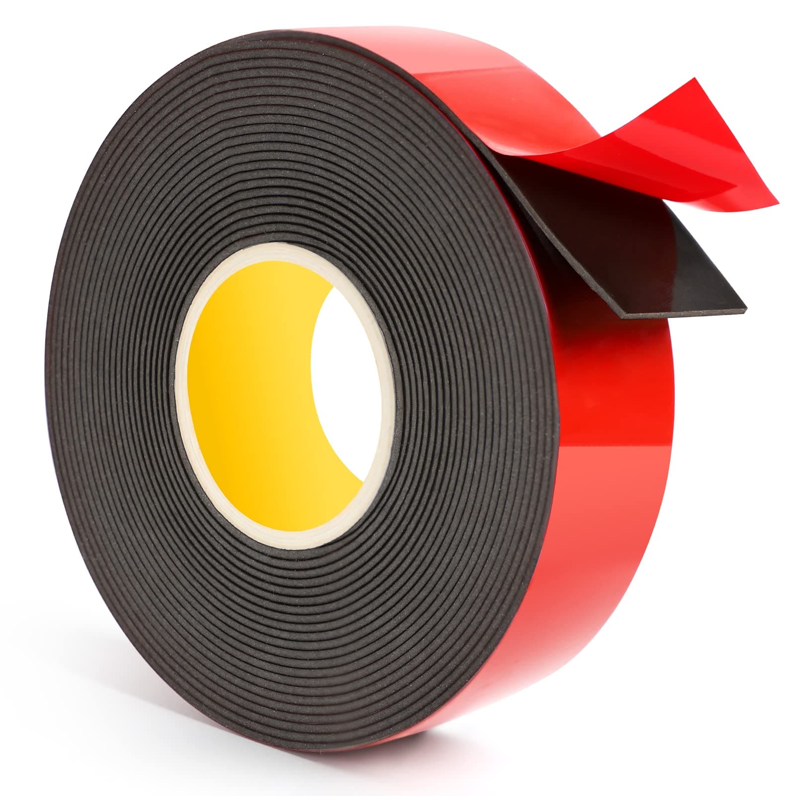 EMITEVER Double Sided Tape Heavy Duty, Acrylic Foam Mounting Tape 16.4FT X 1IN, Two Sided Adhesive Tape, Waterproof & Strong Double Stick Tape for Home Office Decor 16.4 feet x 1 inch